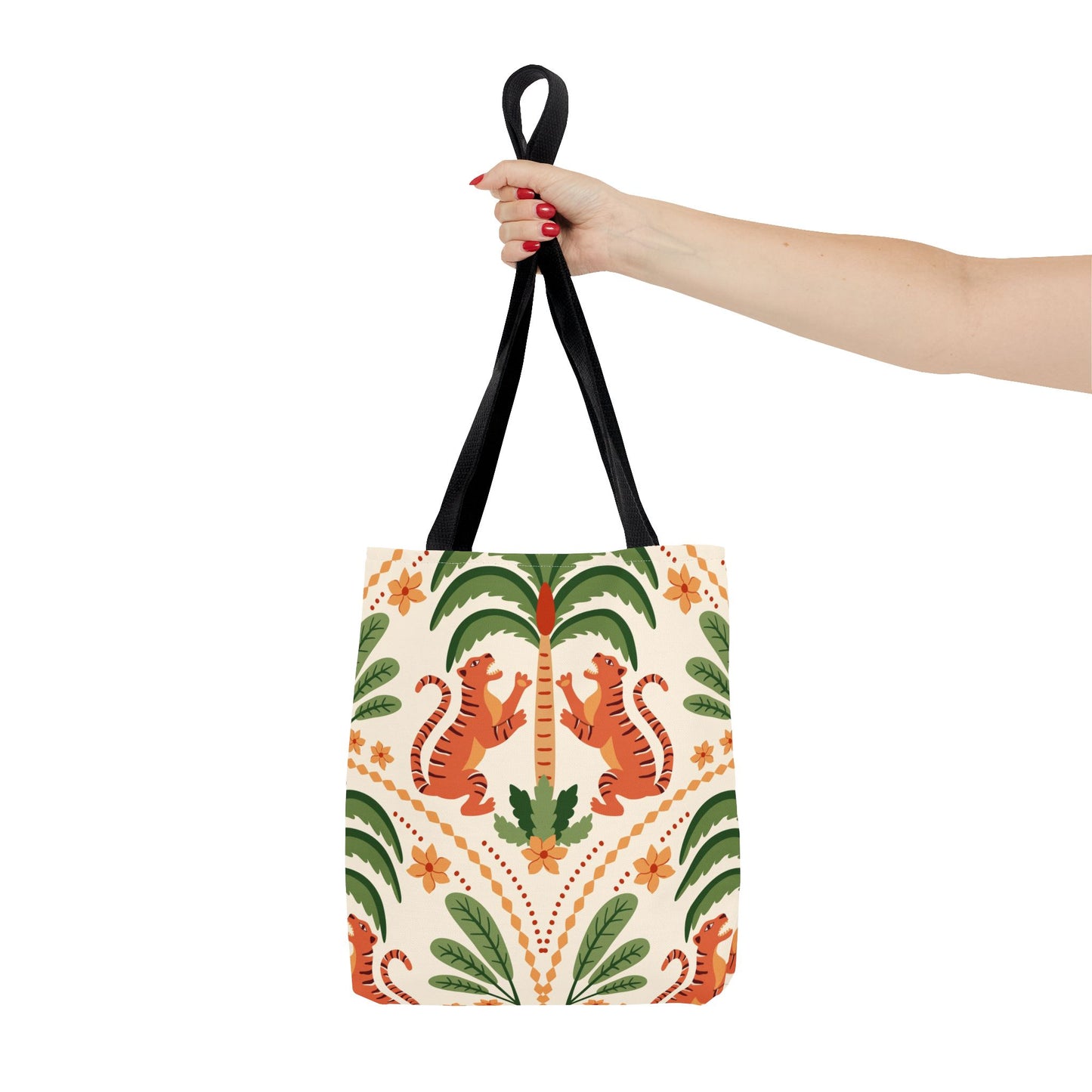 Tigers and Palms Tote Bag - 3 Sizes