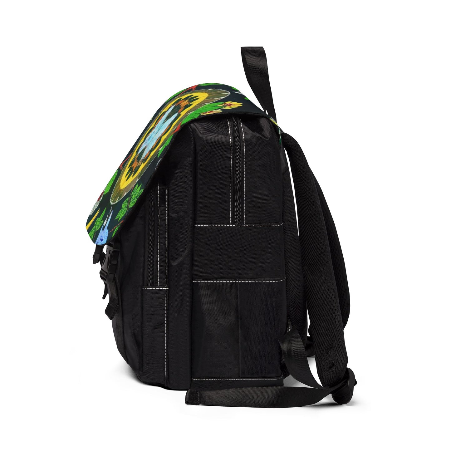 Parrots & Butterfly/Real Wings Casual Backpack - Perfect for Everyday Adventures