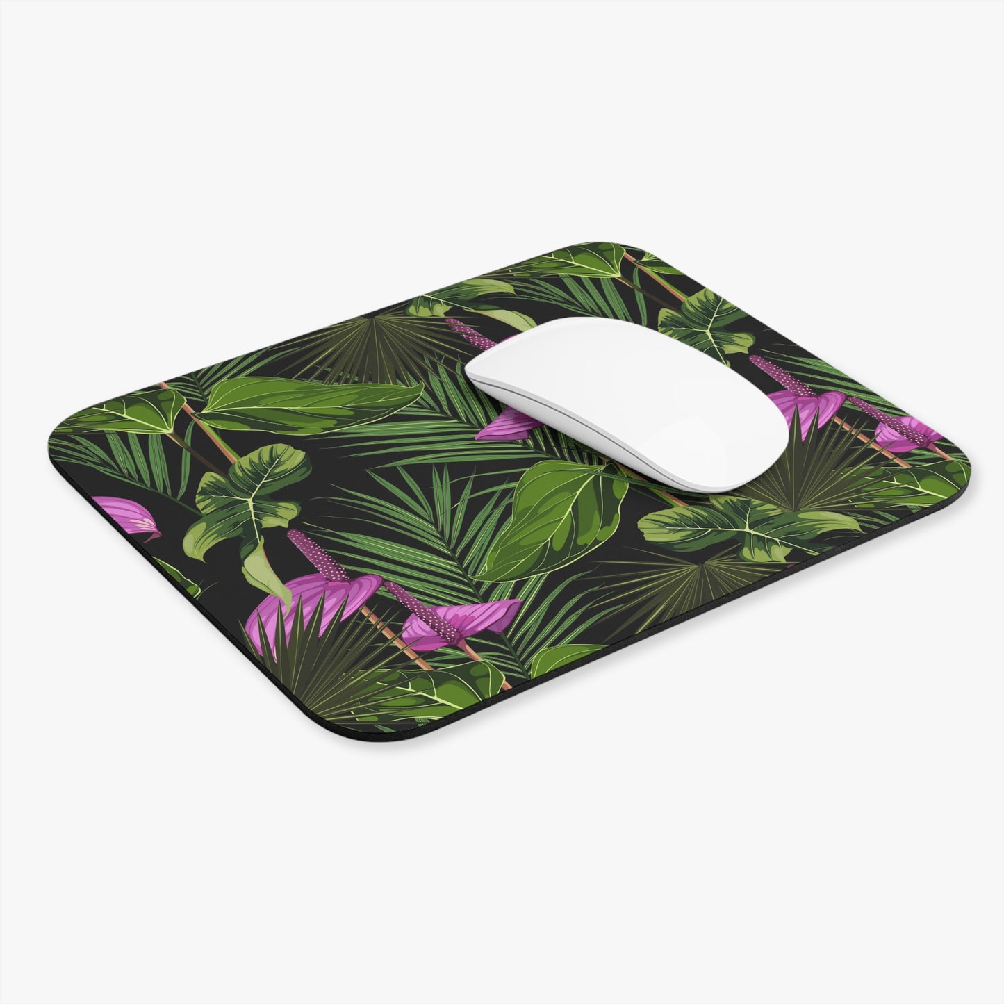 Mouse Pad (Rectangle) - Anthurium and Palm