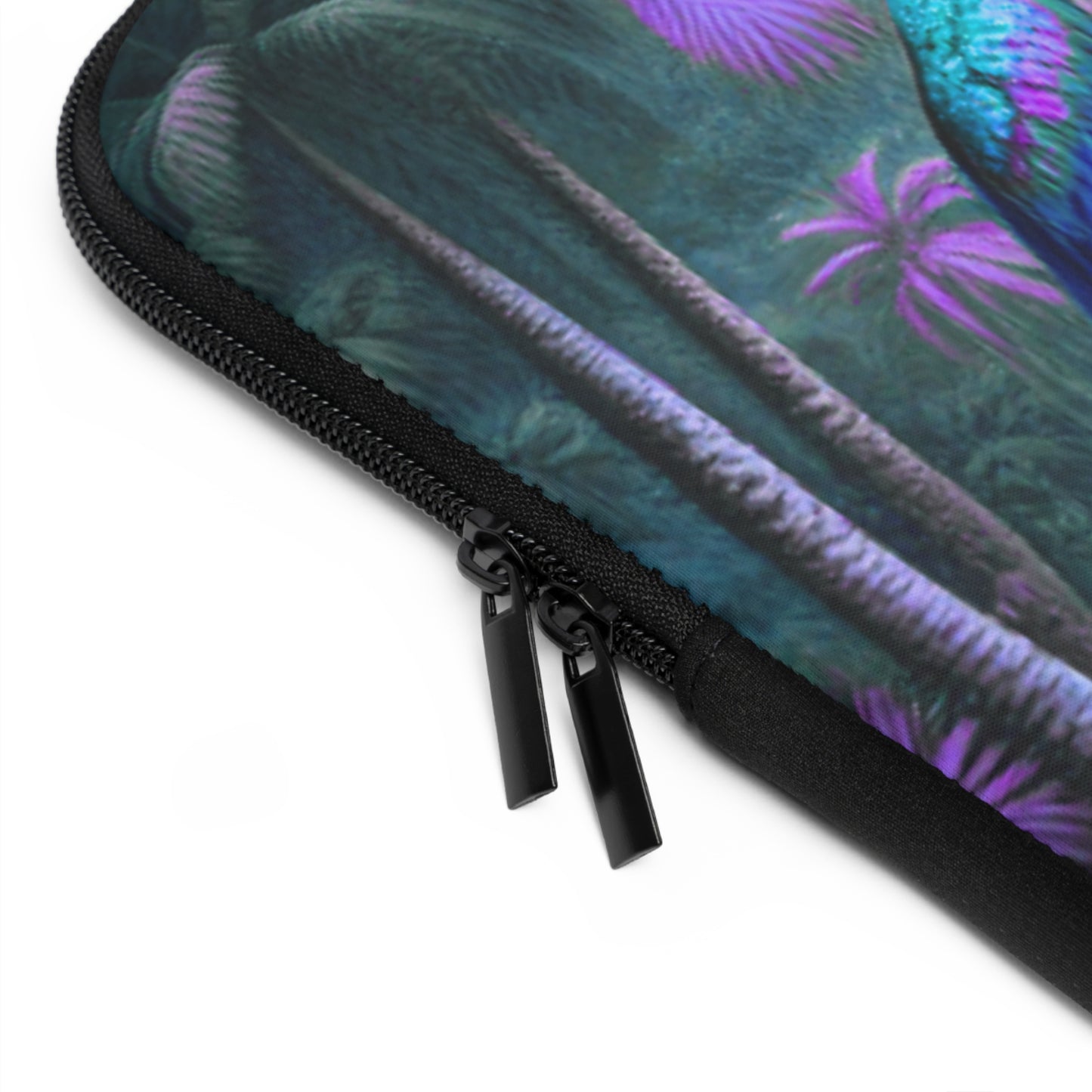 Tropical Laptop Sleeve, 5 Sizes - Perfect for Beach Lovers & Students / Sleeping Parrot Beauty, Fantasy
