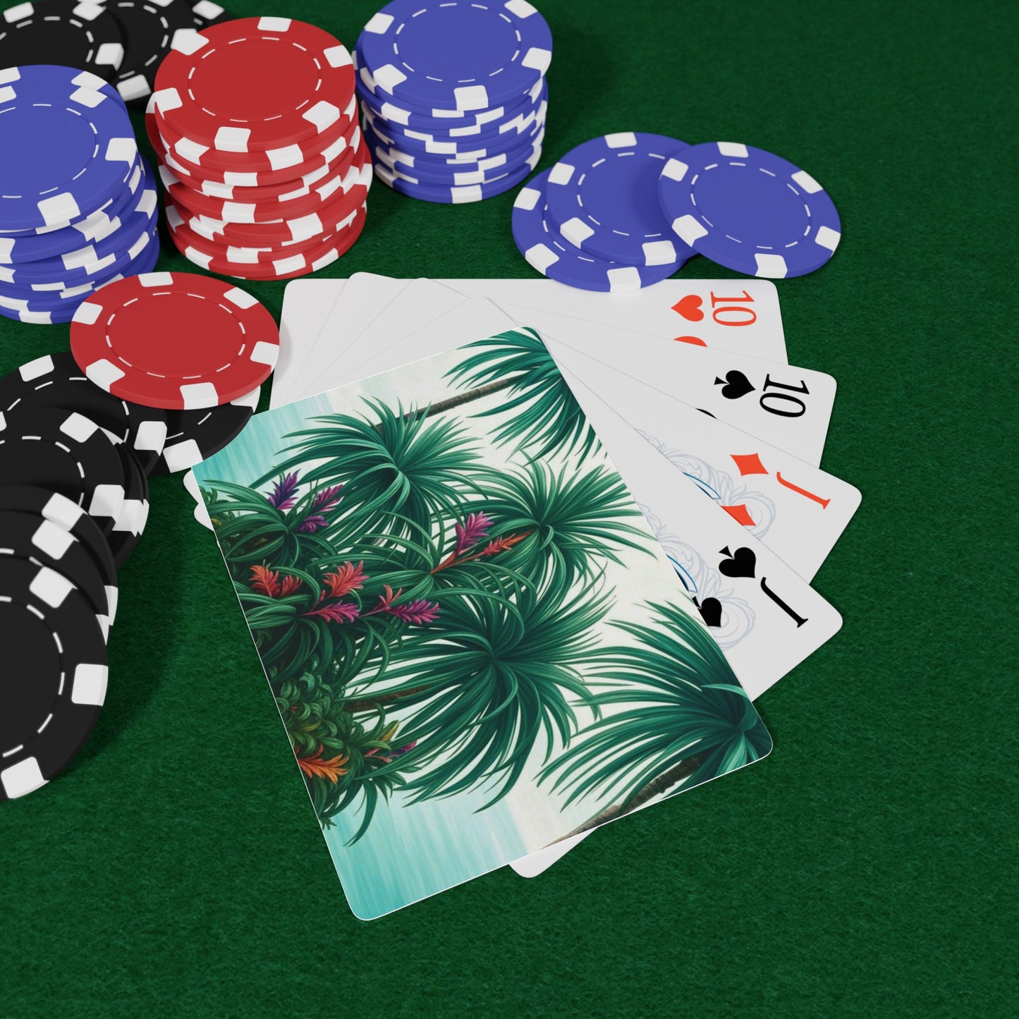 Poker Playing Cards - Tiny Palm Island