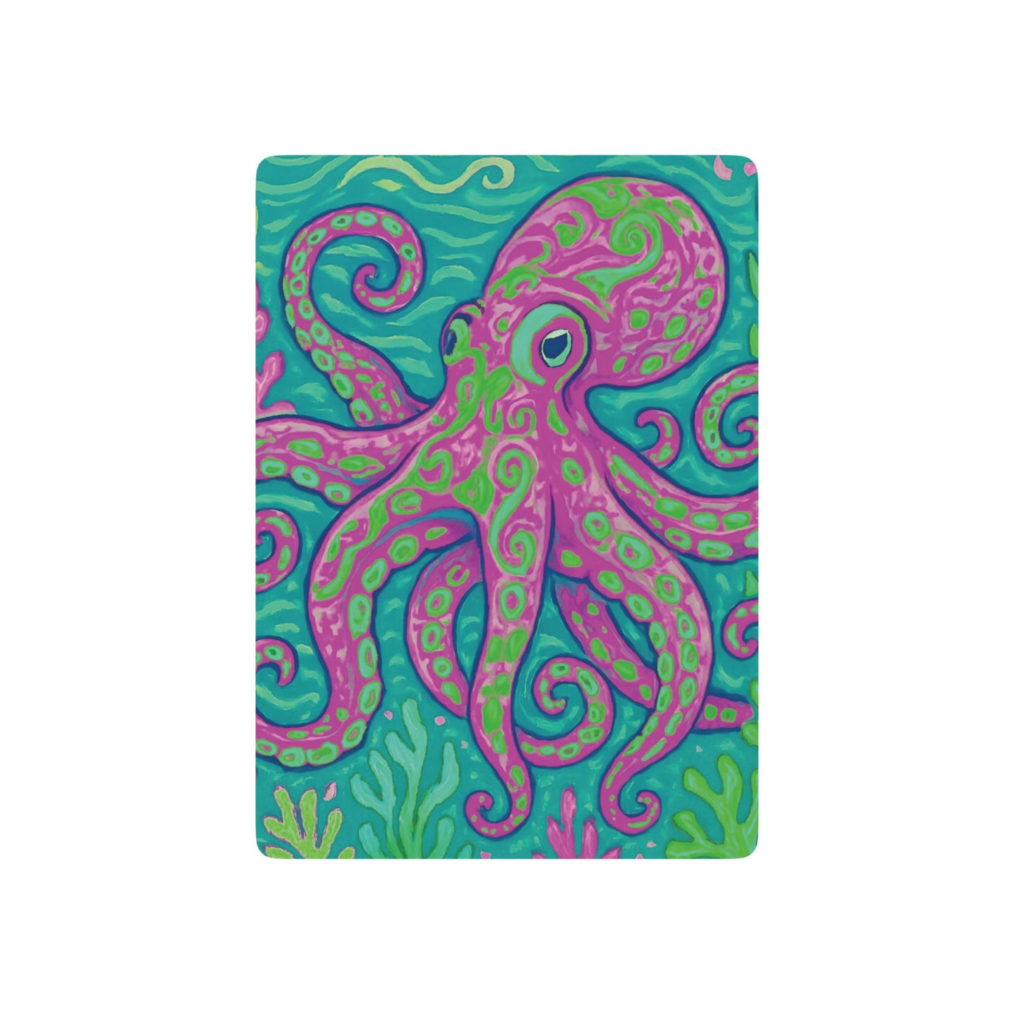 Poker Playing Cards - Purple Kraken Joe