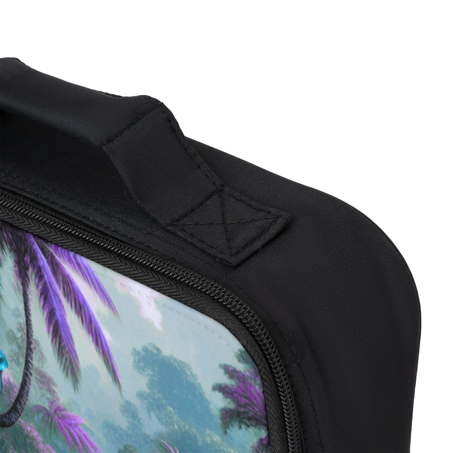 Sleeping Parrot Beauty/Fantasy Lunch Bag - Eco-Friendly Insulated Tote, Adult and Child Lunchbox / Perfect for Picnics, Beach Outings