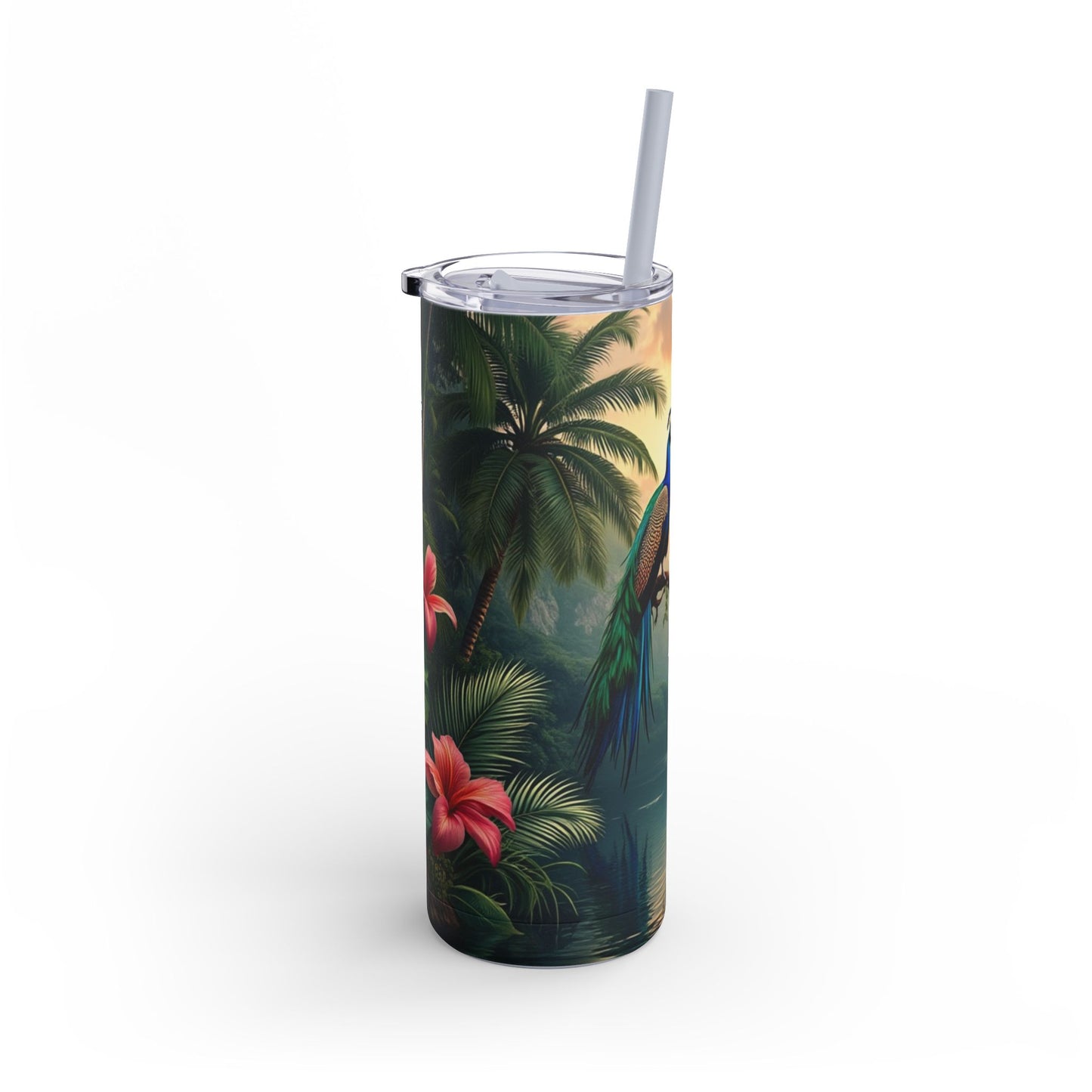 20oz Matte Tumbler, 7 Colors - Stylish Travel Cup - Emerald Guardian