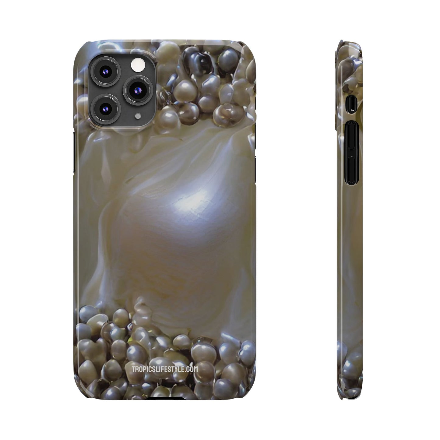 Slim Phone Cases - Natural Pearls Dream