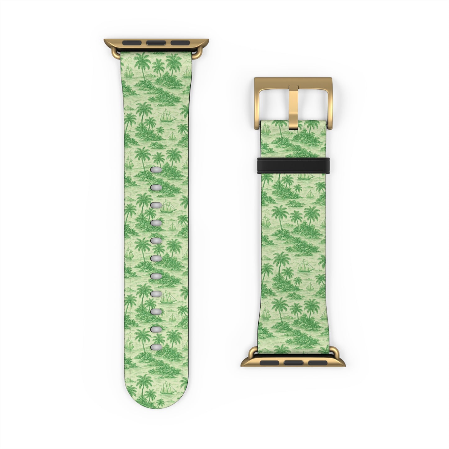 Apple Watch Band - Faraway Toile, Green