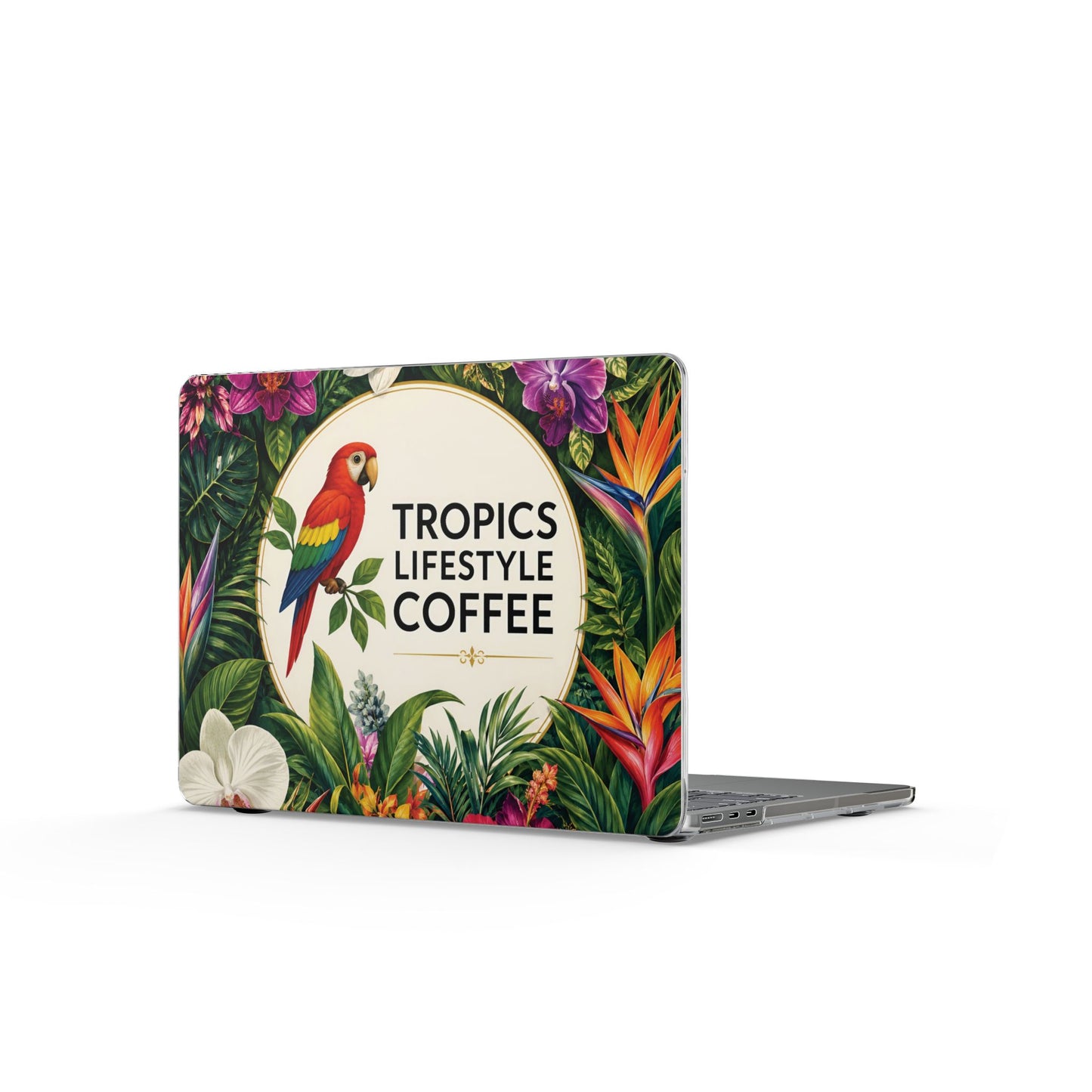 MacBook Laptop Case — Tropics Lifestyle Coffee, Tropical