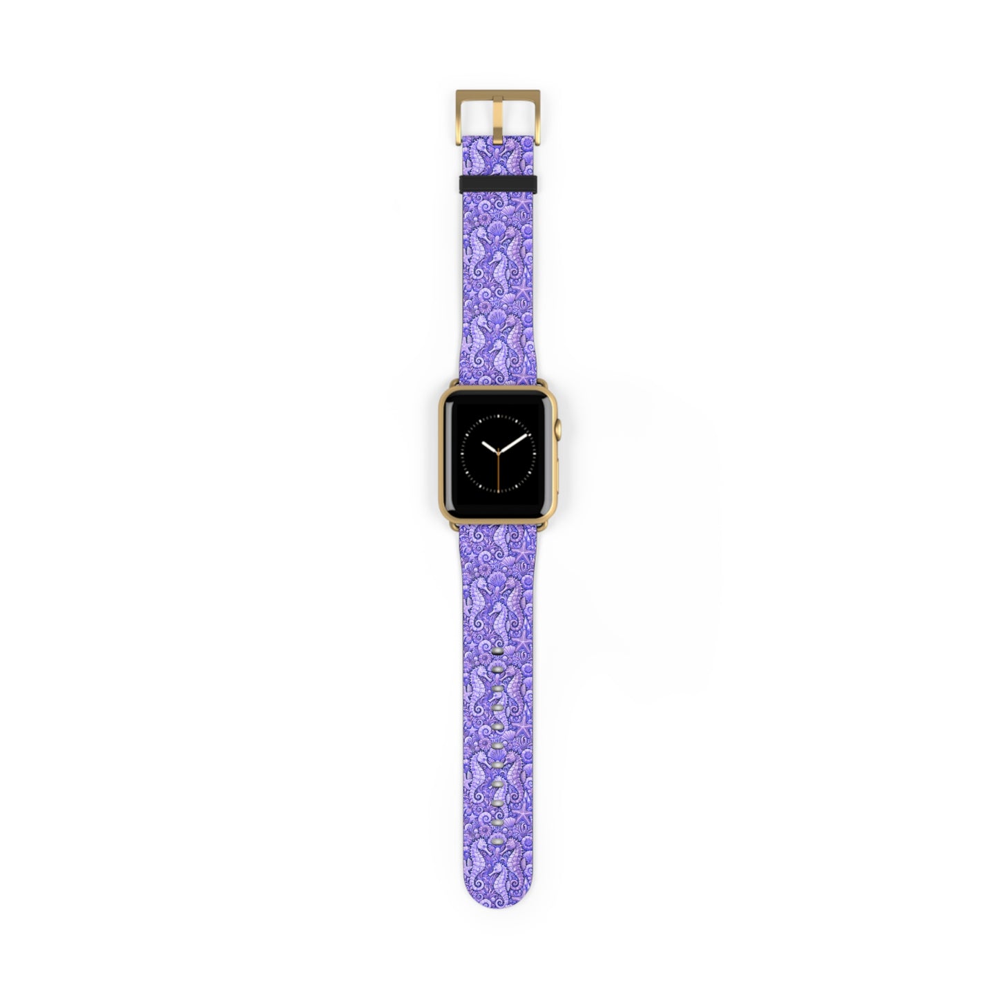 Apple Watch Band - Tropical Seahorse Trio, Amethyst