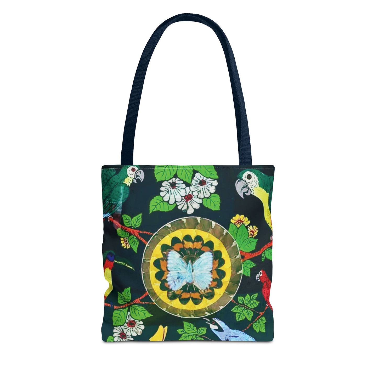 Parrots & Butterfly/Real Wings Tote Bag - 3 Sizes