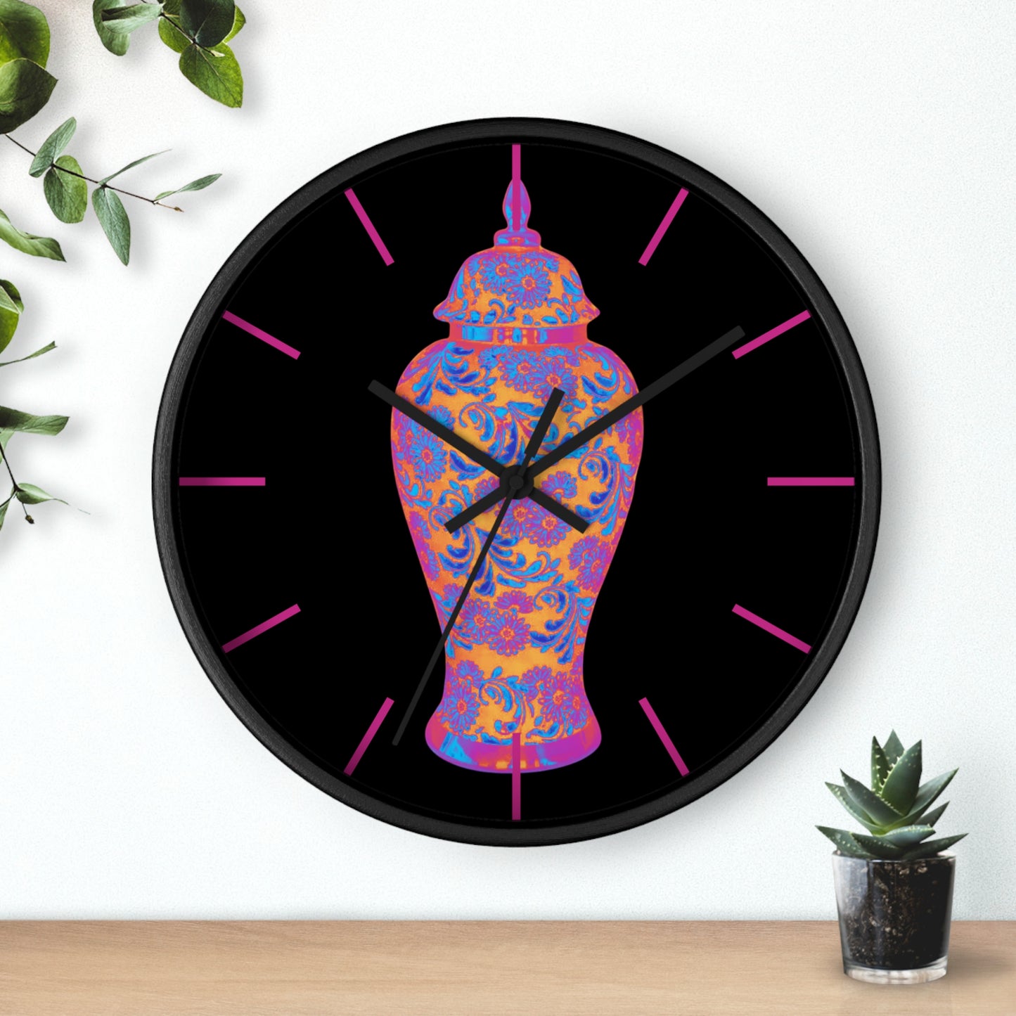 Wall Clock, Heatwave Ginger Jar, Hands/Base Variants