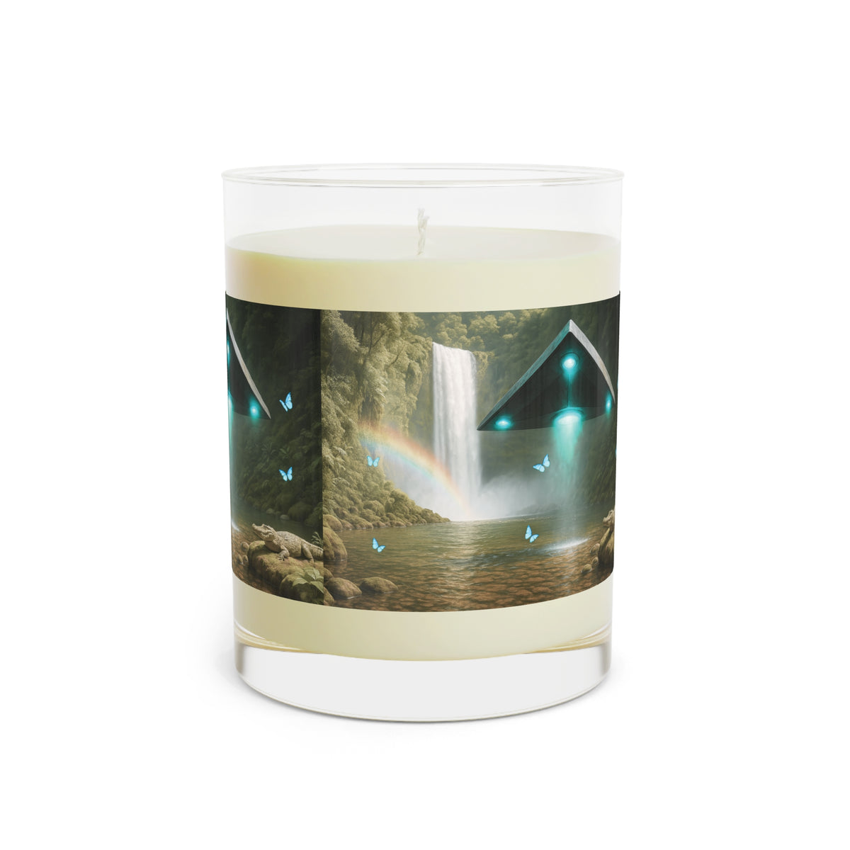 UFO & Waterfall, 11 oz Soy Candle, 3 scents