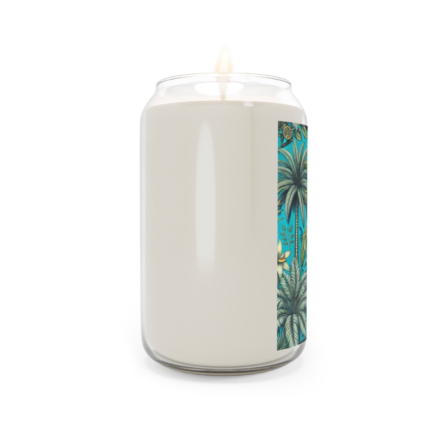 Scented Candle, 13.75oz - Tropical Fruit, Turquoise