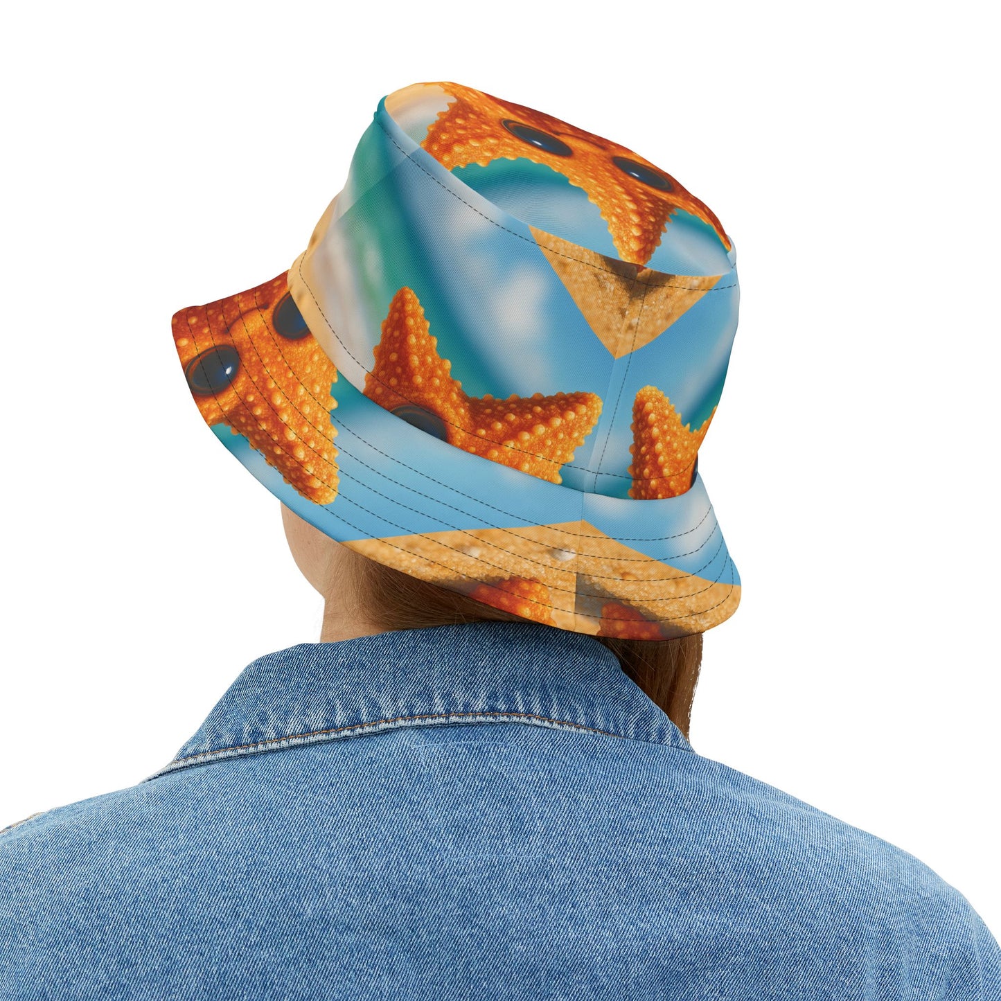 Tropical Polyester Bucket Hat, 2 Sizes - Baby Starfish