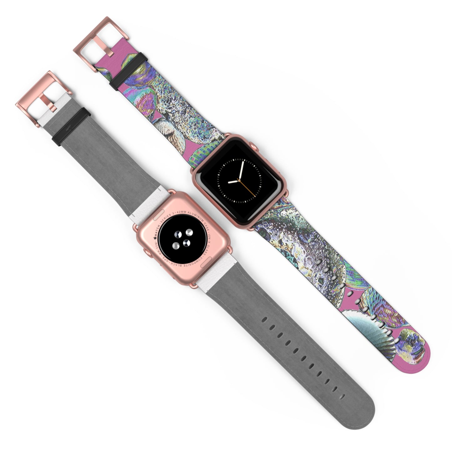 Apple Watch Band - Heatwave Seashell Collection, lt pink