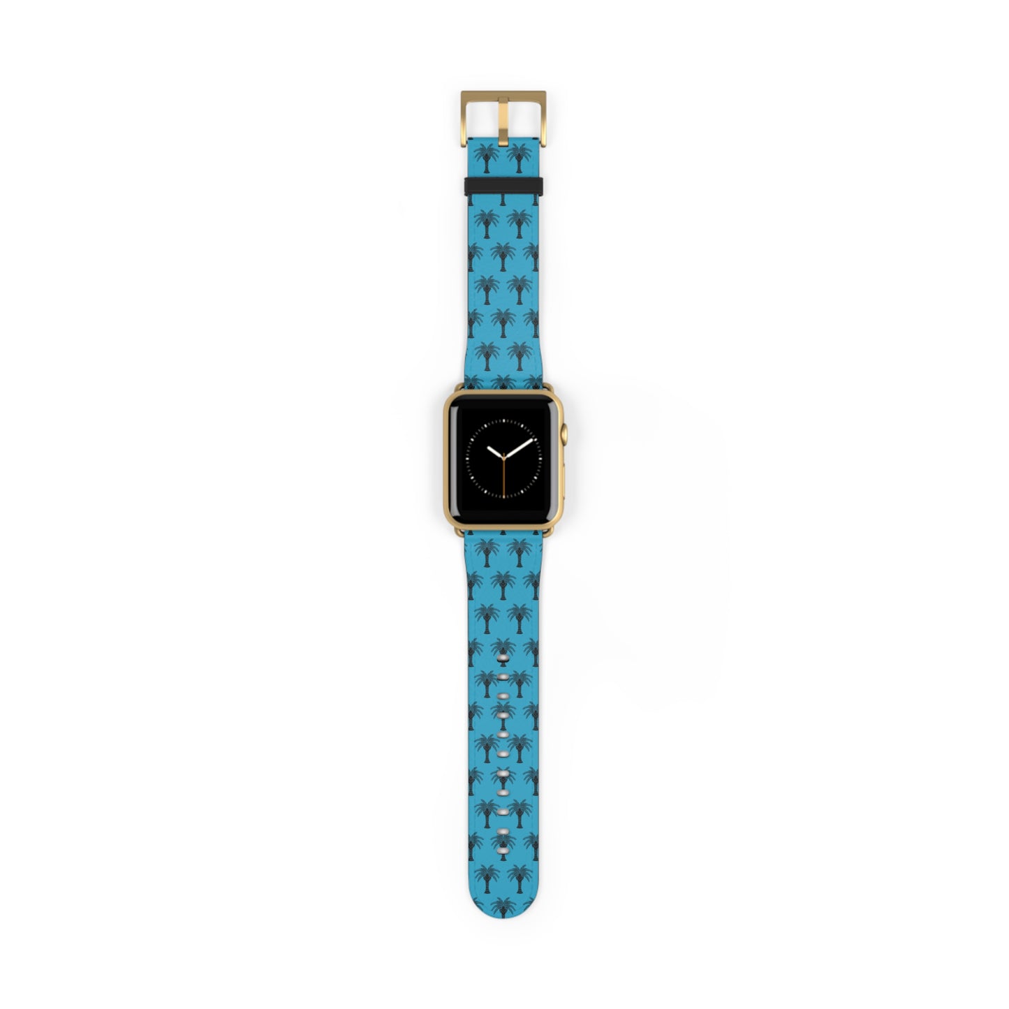 Apple Watch Band - Art Deco Palm, Repeat Turquoise