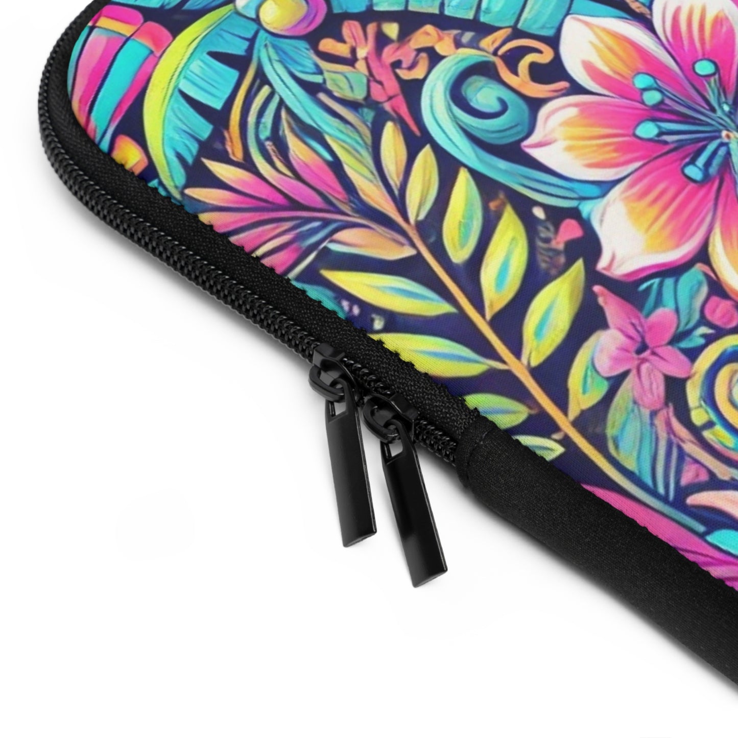 Tropical Laptop Sleeve, 5 Sizes - Perfect for Floral Lovers & Students / Happy Tropics