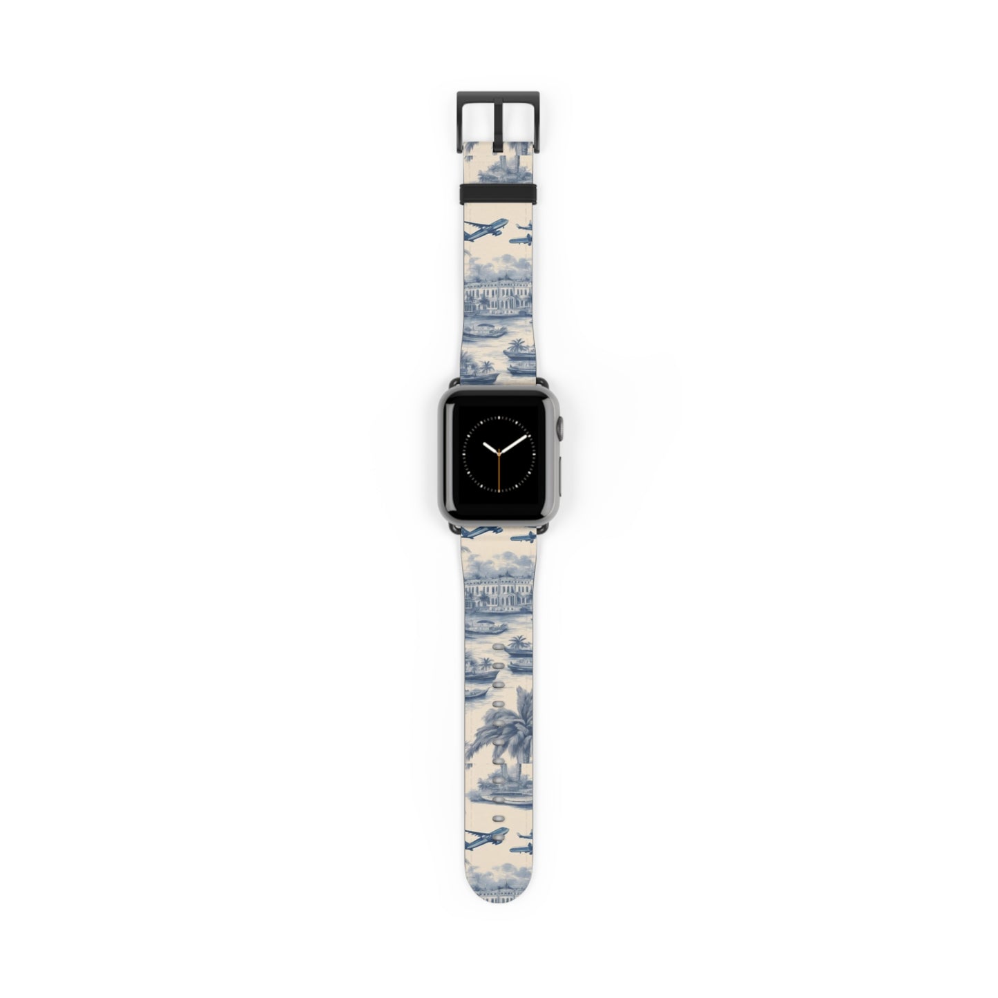 Apple Watch Band - Travel Toile Blues