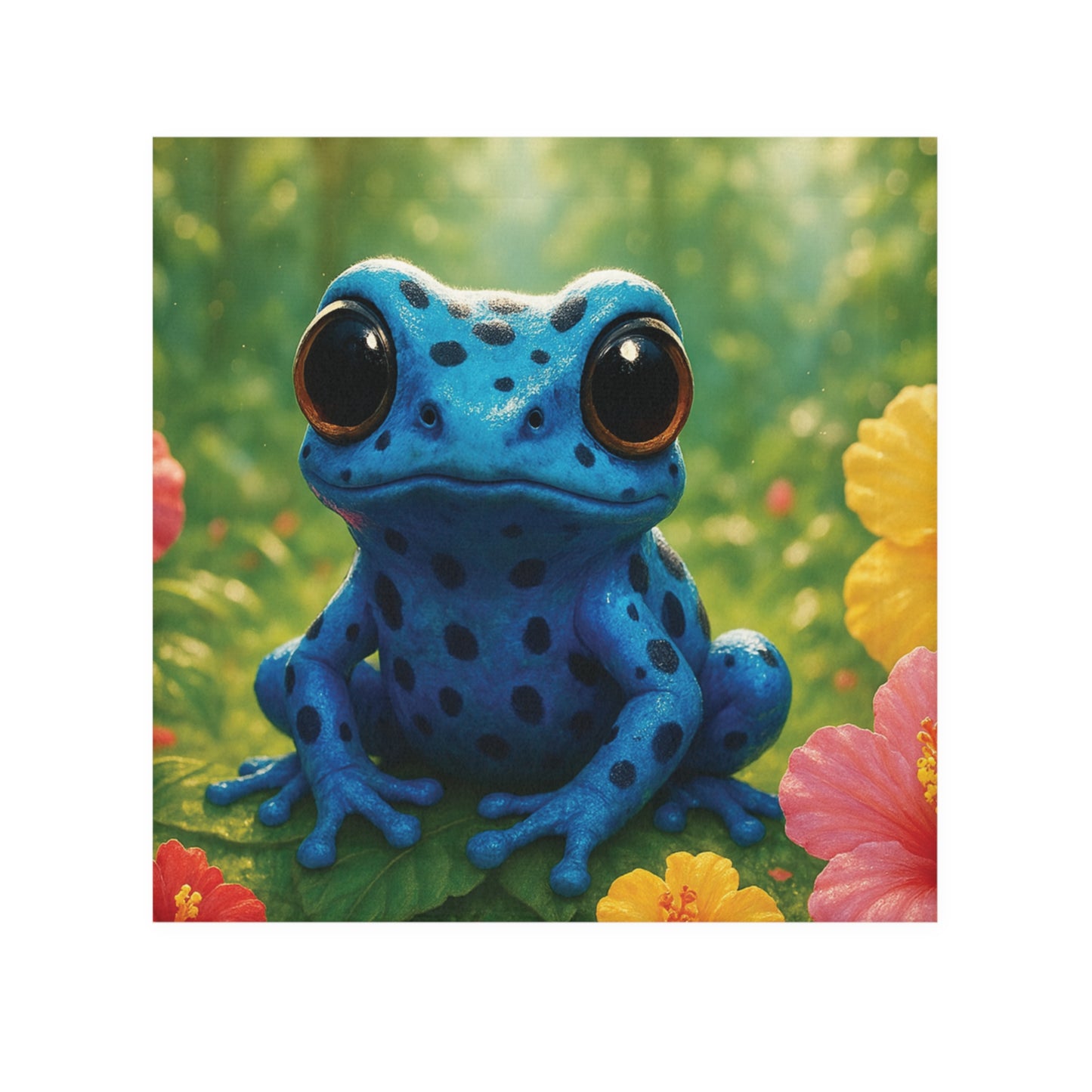 Face Towel - Baby Tree Frog