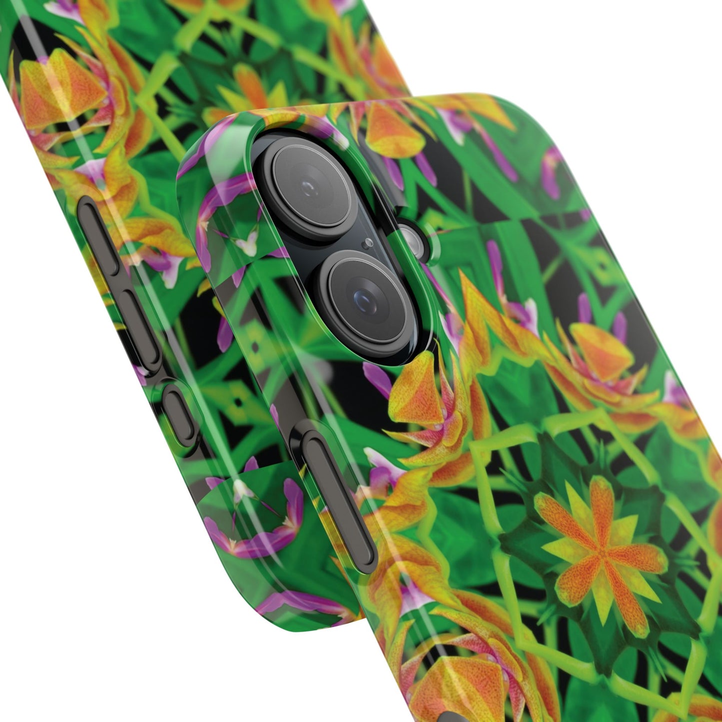 Slim Phone Cases - Orchid Kaleidoscope #2