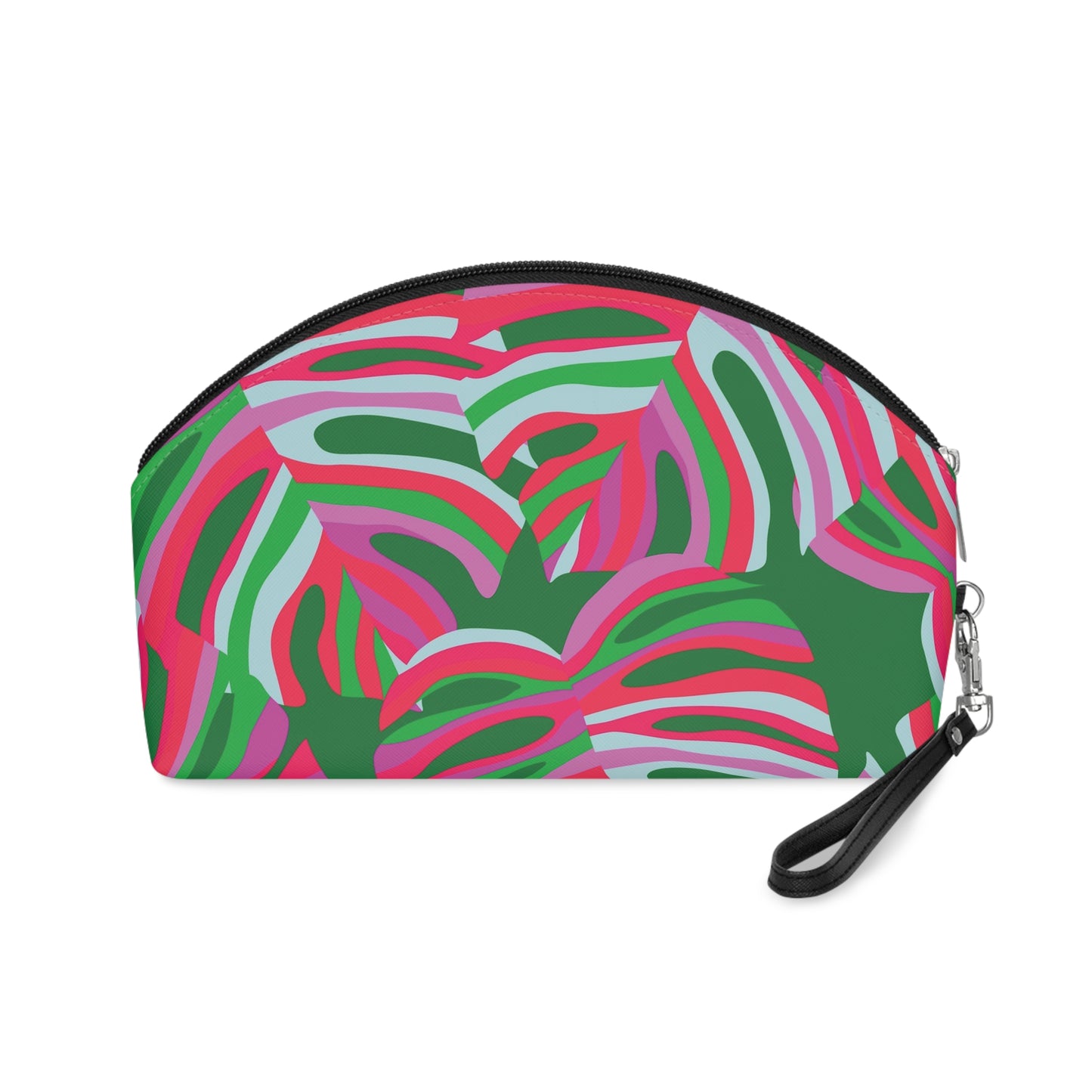 Makeup Bag - Monstera Pink Pop