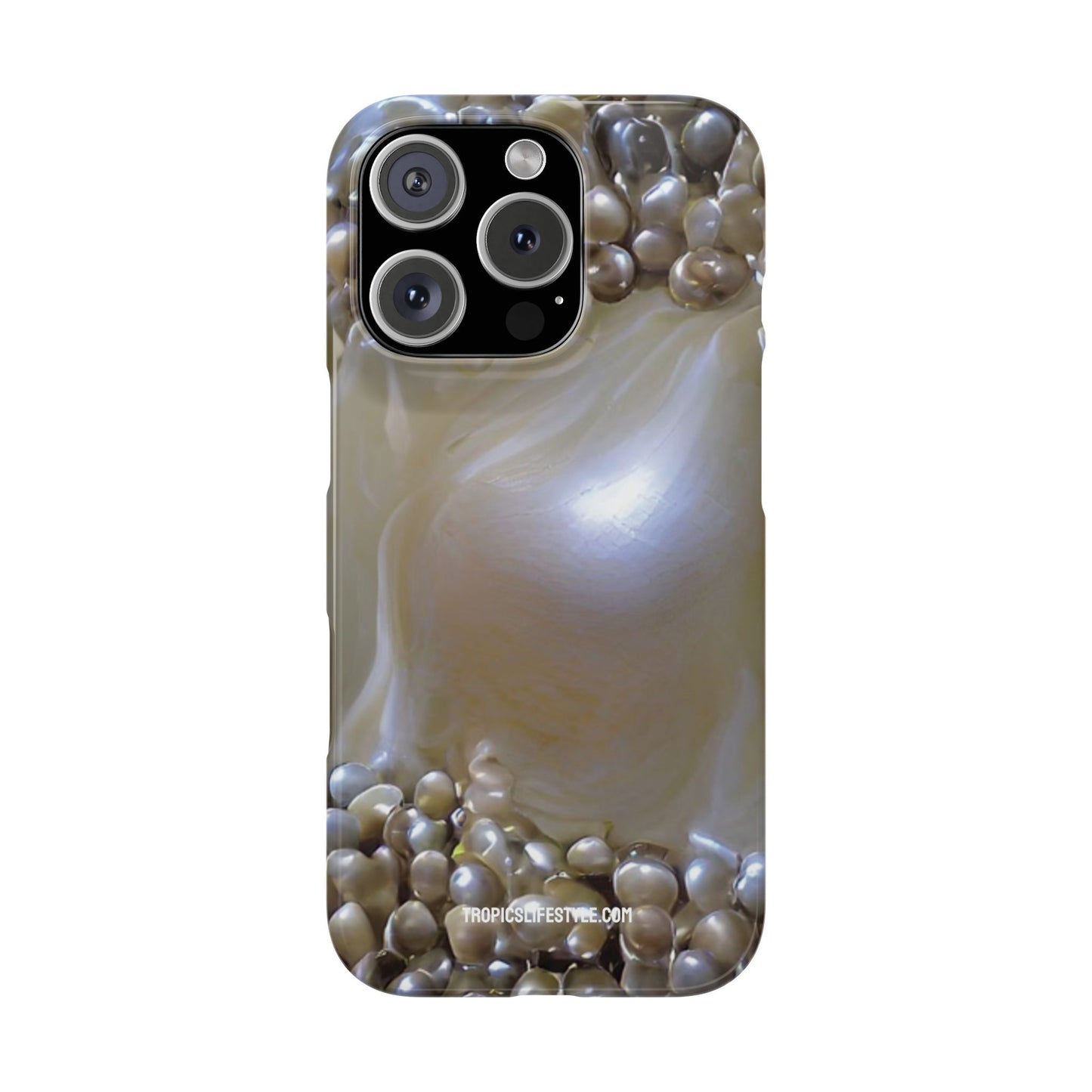 Slim Phone Cases - Natural Pearls Dream