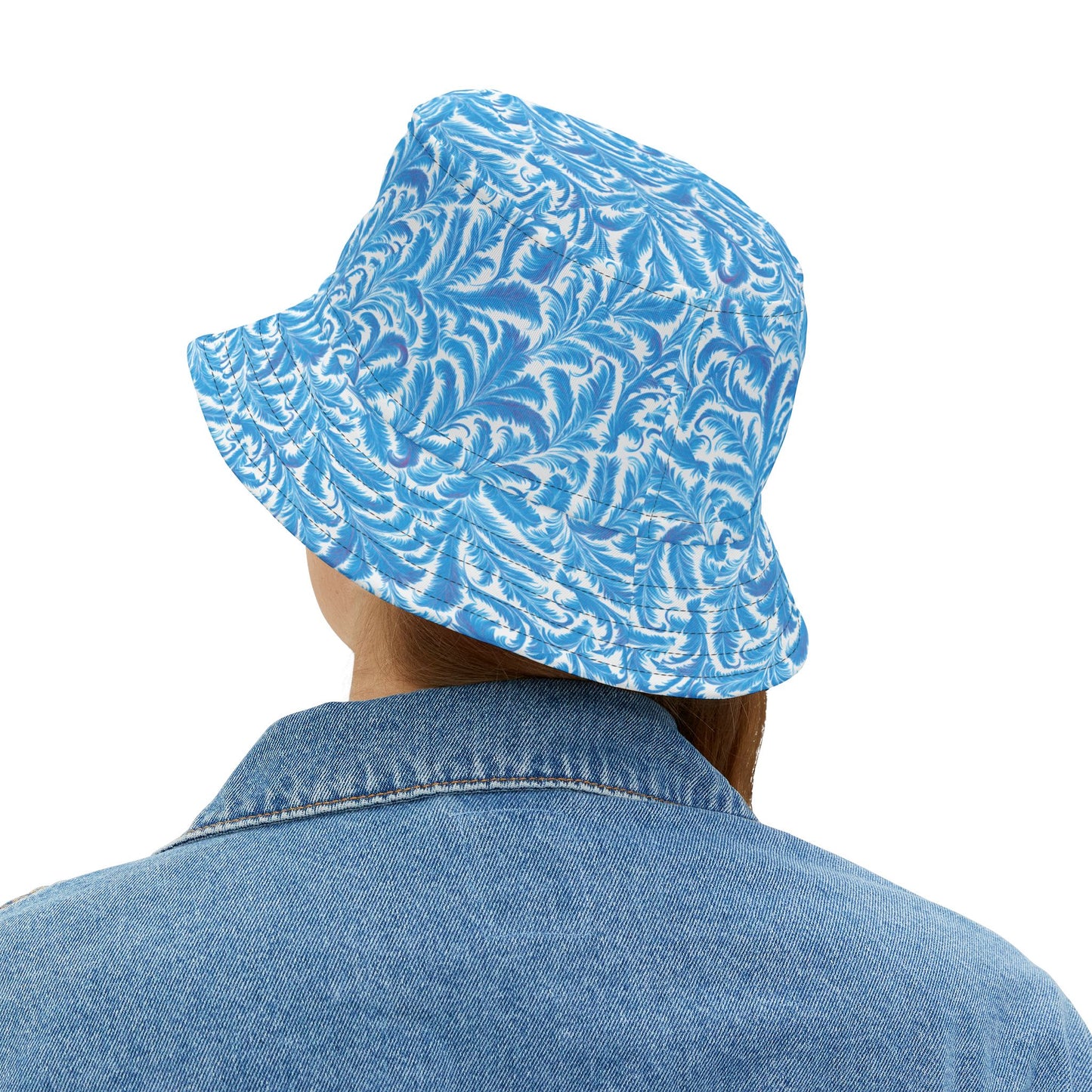 Tropical Polyester Bucket Hat, 2 Sizes - Rocco Blues