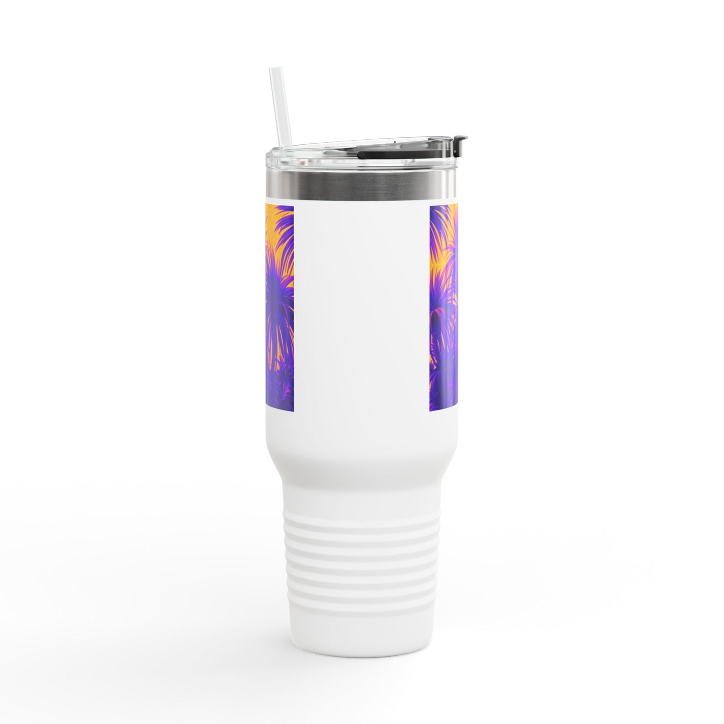 Tiny Palm Island/Palm Insulated Travel Mug - 40oz - Perfect for Outdoor Adventures