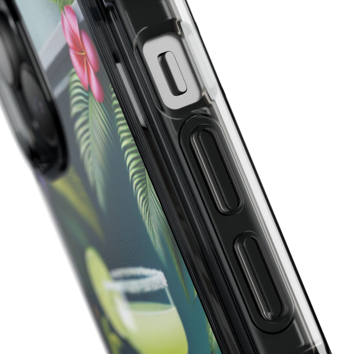 Tropical Margarita Magnetic Clear Phone Case, Many Models