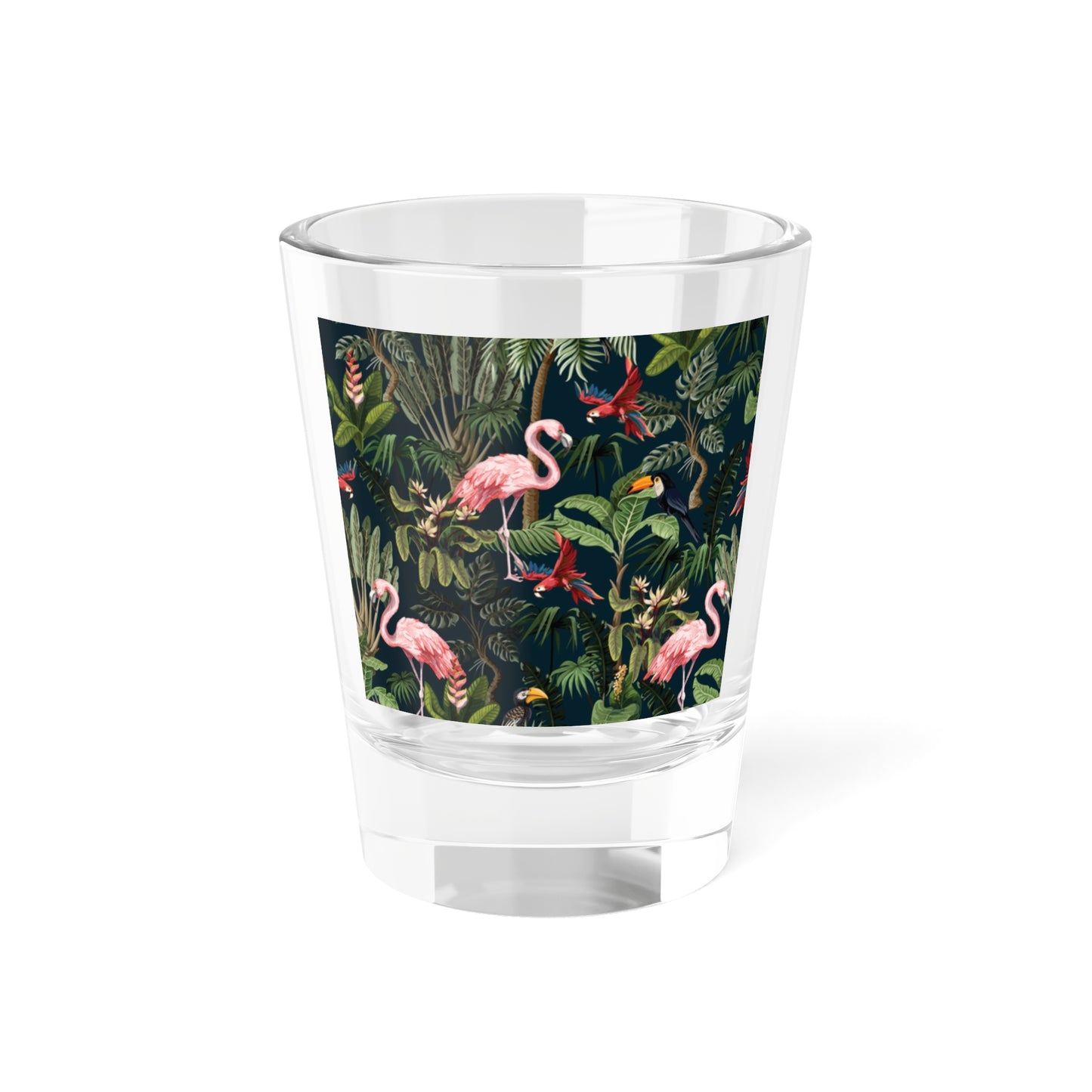 Clear Shot Glass, 1.5oz - Midnight Rainforest Party