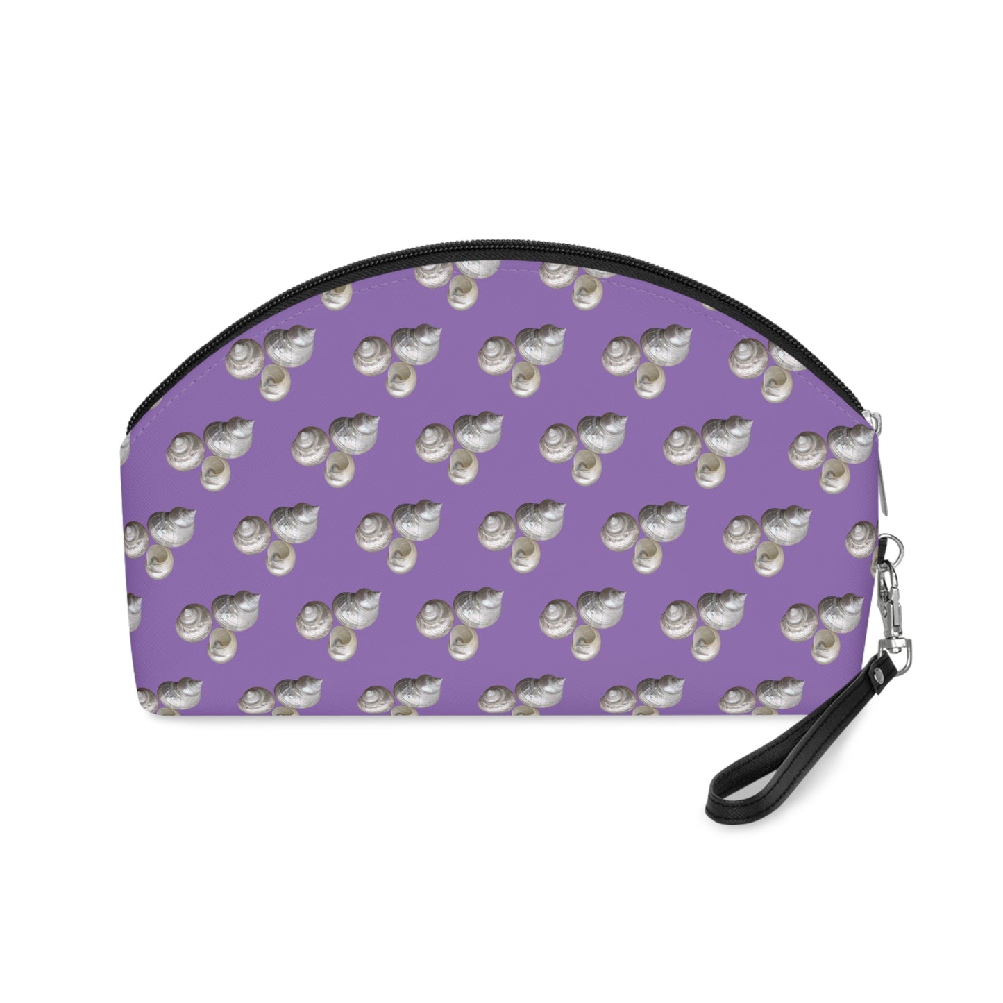 Makeup Bag - White Nautilus Trio. MICRO lt. purple