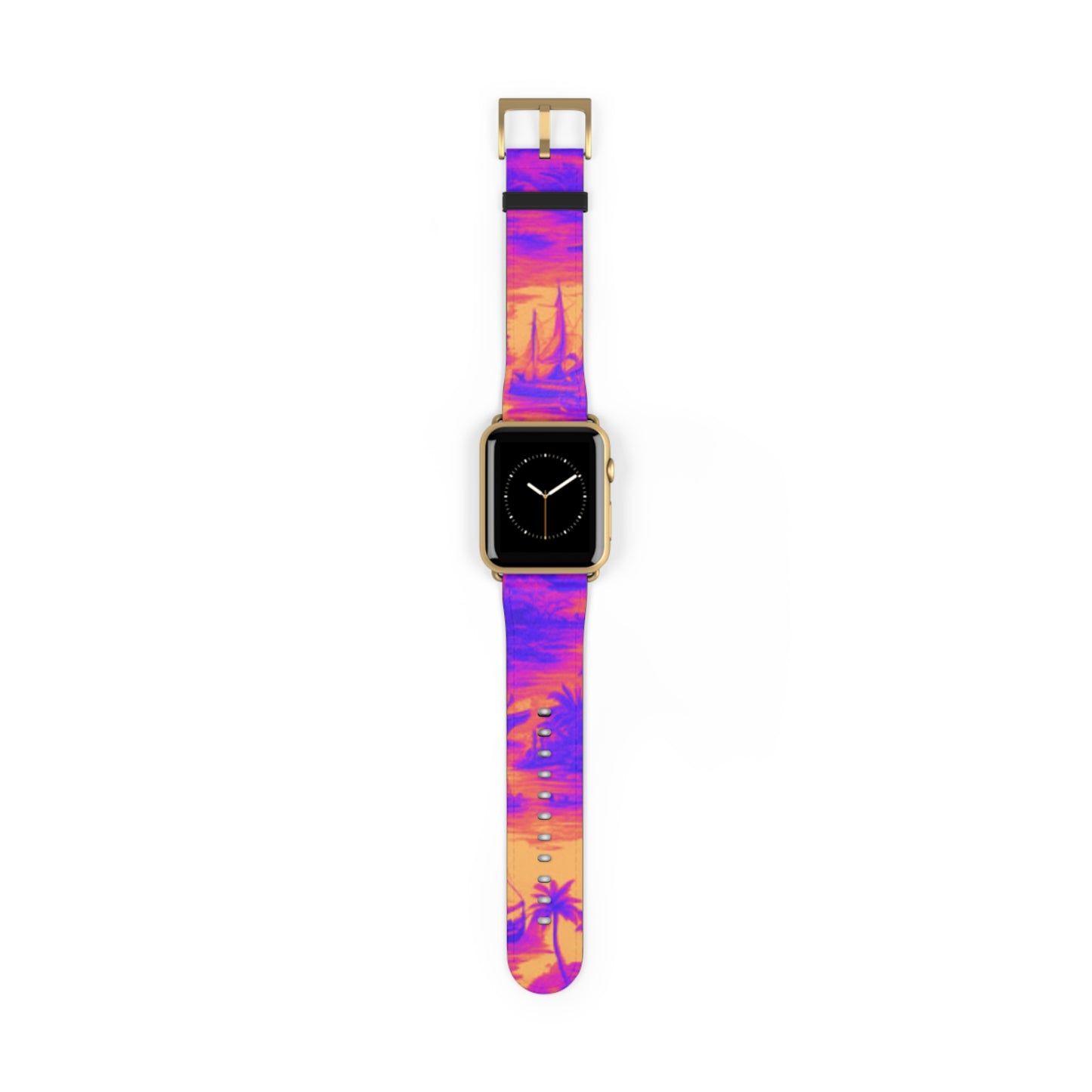 Apple Watch Band, Crazy Cool Tropical Toile