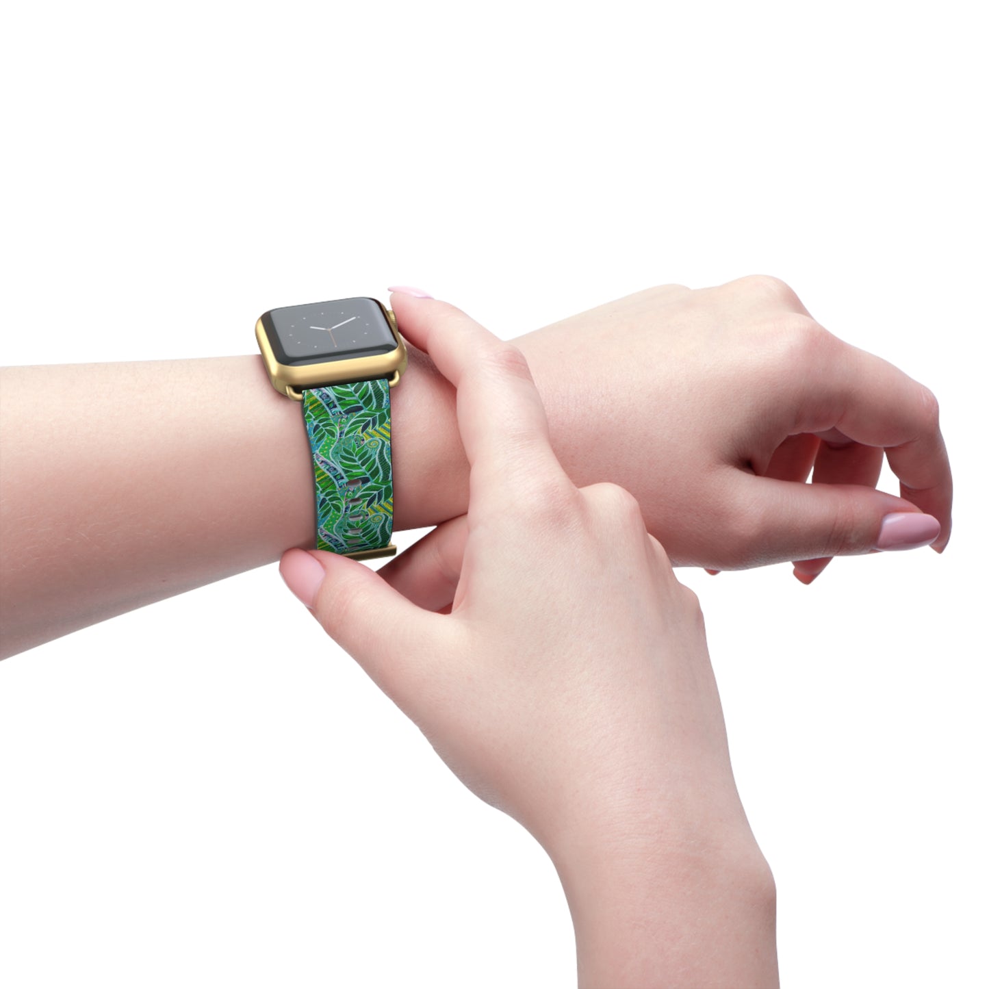 Apple Watch Band - Amazon Whimsy, Green