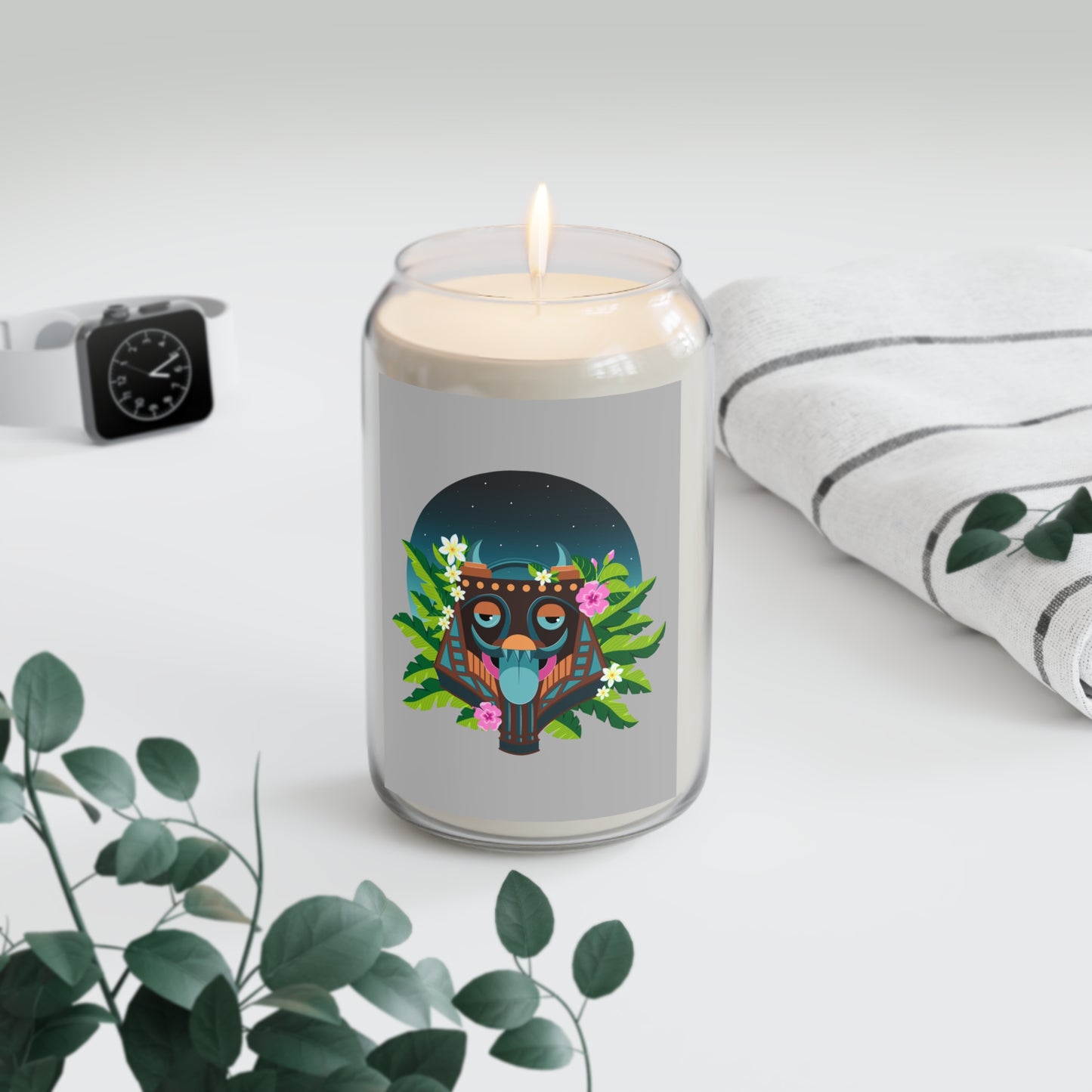 Scented Candle, 13.75oz - Tiki Boss Oke