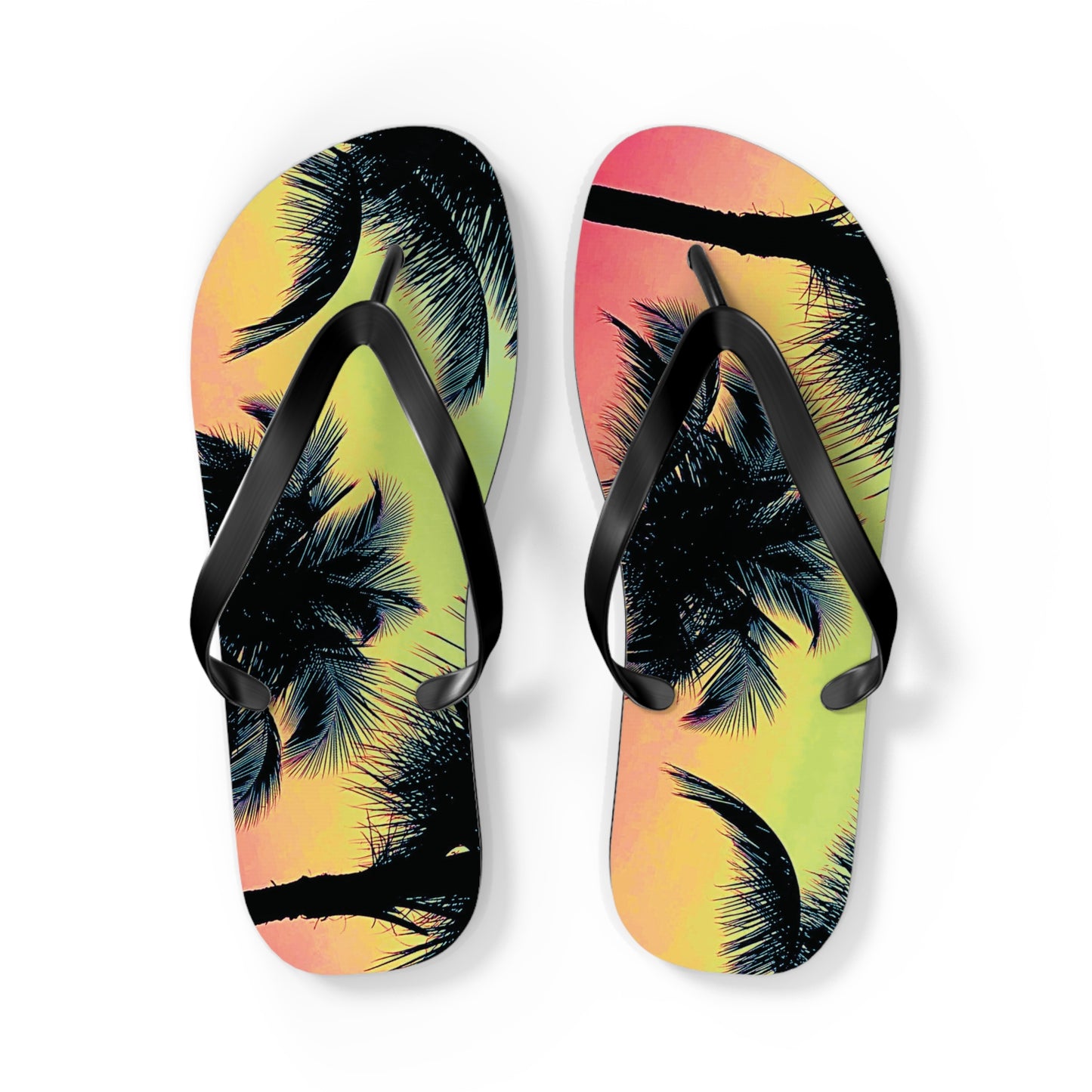 Flip Flops - Palm Glow Sangria