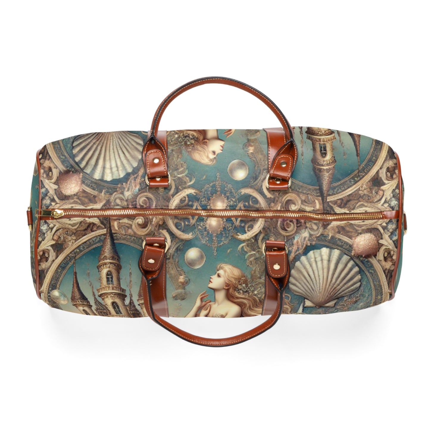 Tropical Waterproof Travel Bag - Perfect for Beach Getaways / Mermaid Royale