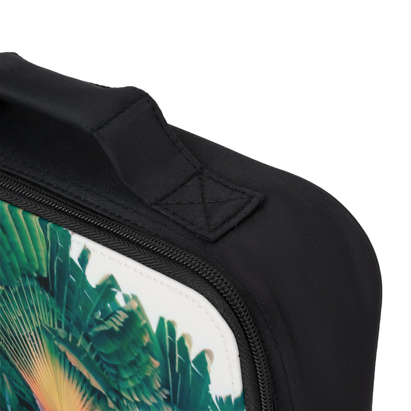 Traveler's Palms/Capri Lunch Bag - Eco-Friendly Insulated Tote, Adult and Child Lunchbox / Perfect for Picnics, Beach Outings