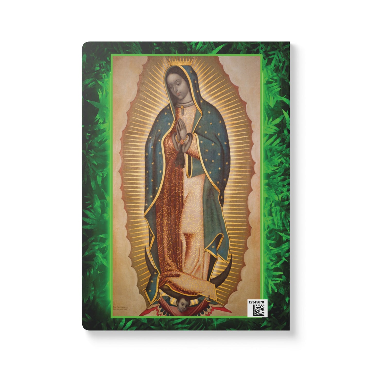 Religious Softcover Journal - Tropical Glow Our Lady of Guadalupe