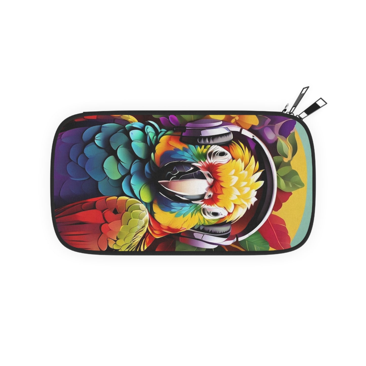 Passport Wallet – Perfect for Travelers & Adventurers / Rockin' Out Parrot