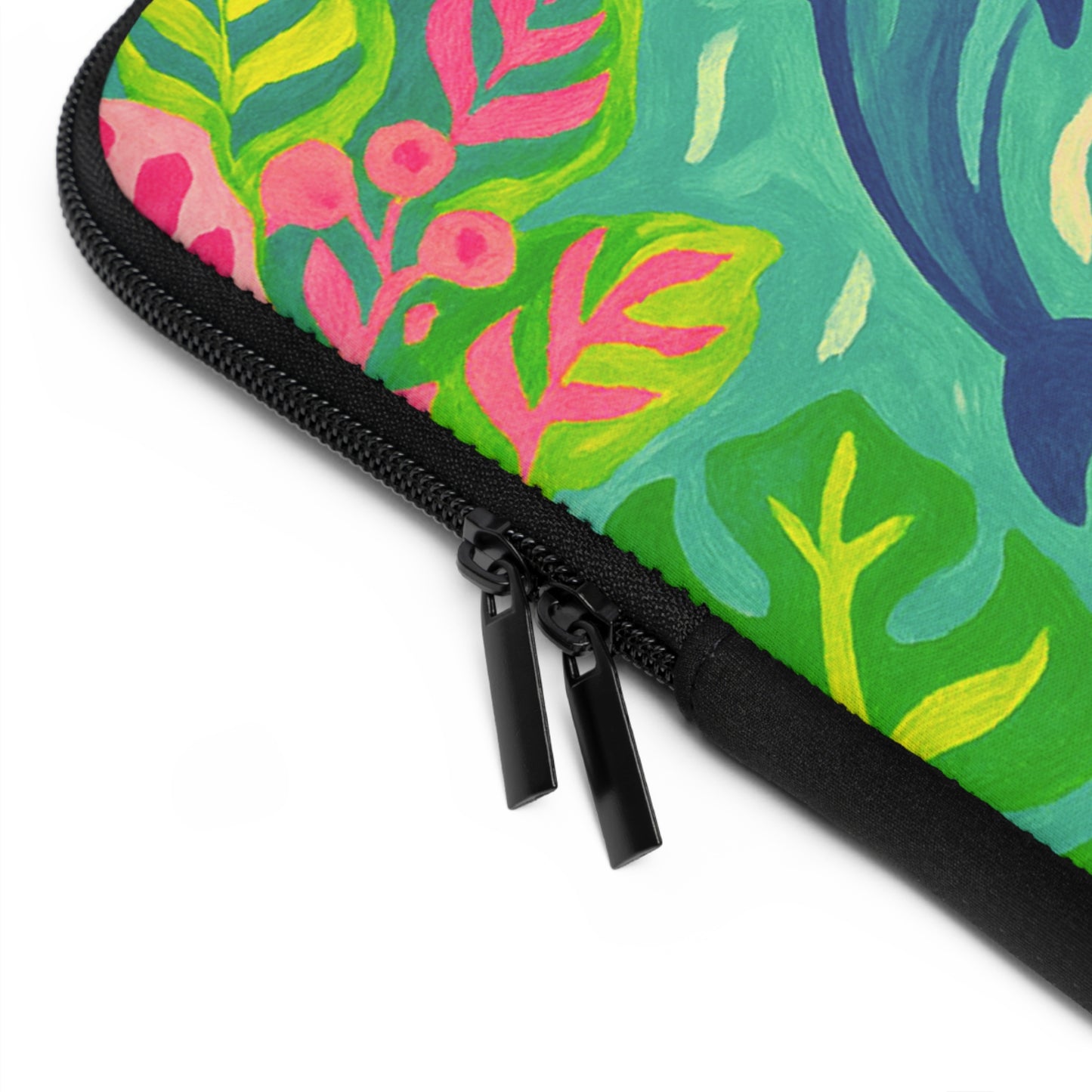 Tropical Laptop Sleeve, 5 Sizes - Perfect for Ocean Lovers & Students / Jumping Dolphins
