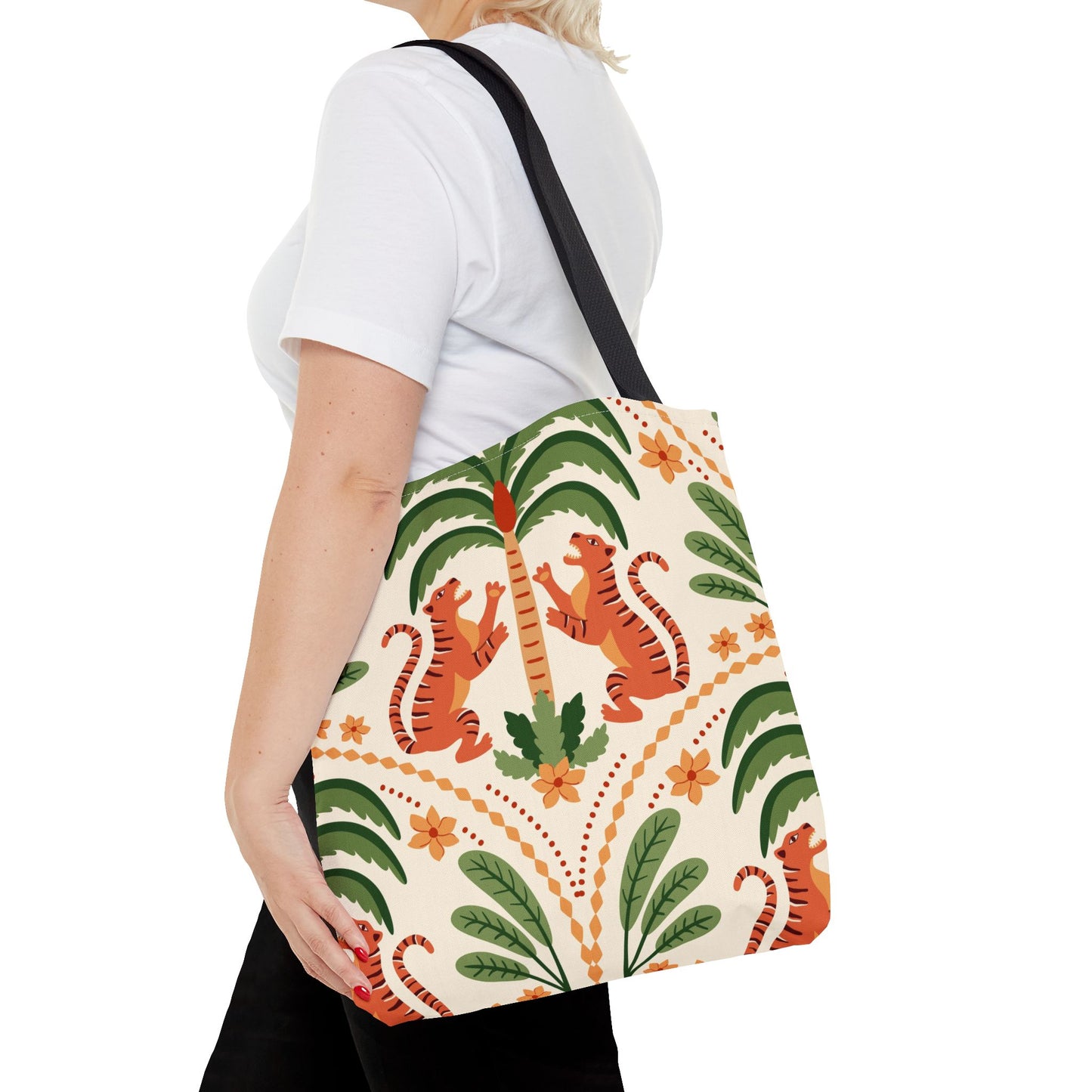 Tigers and Palms Tote Bag - 3 Sizes