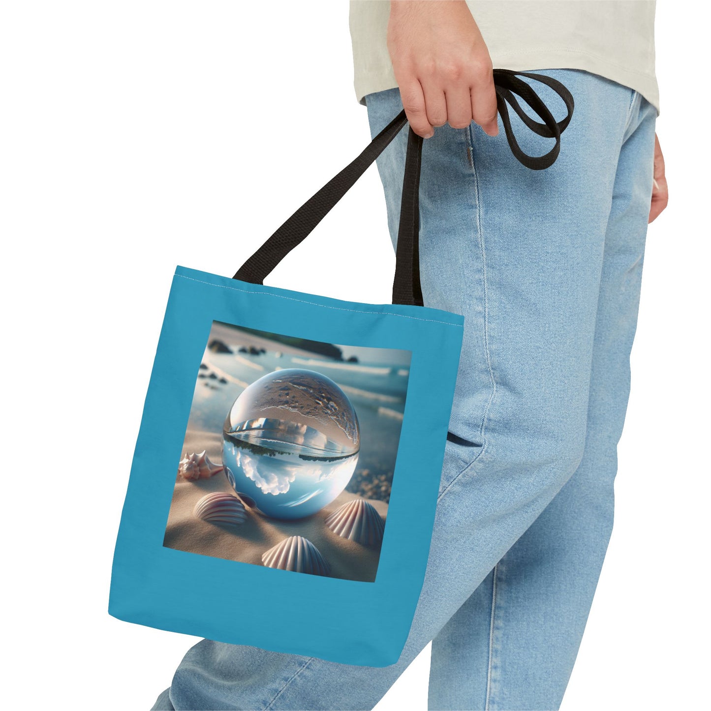 Crystal Ball With Shells Tote Bag - 3 Sizes