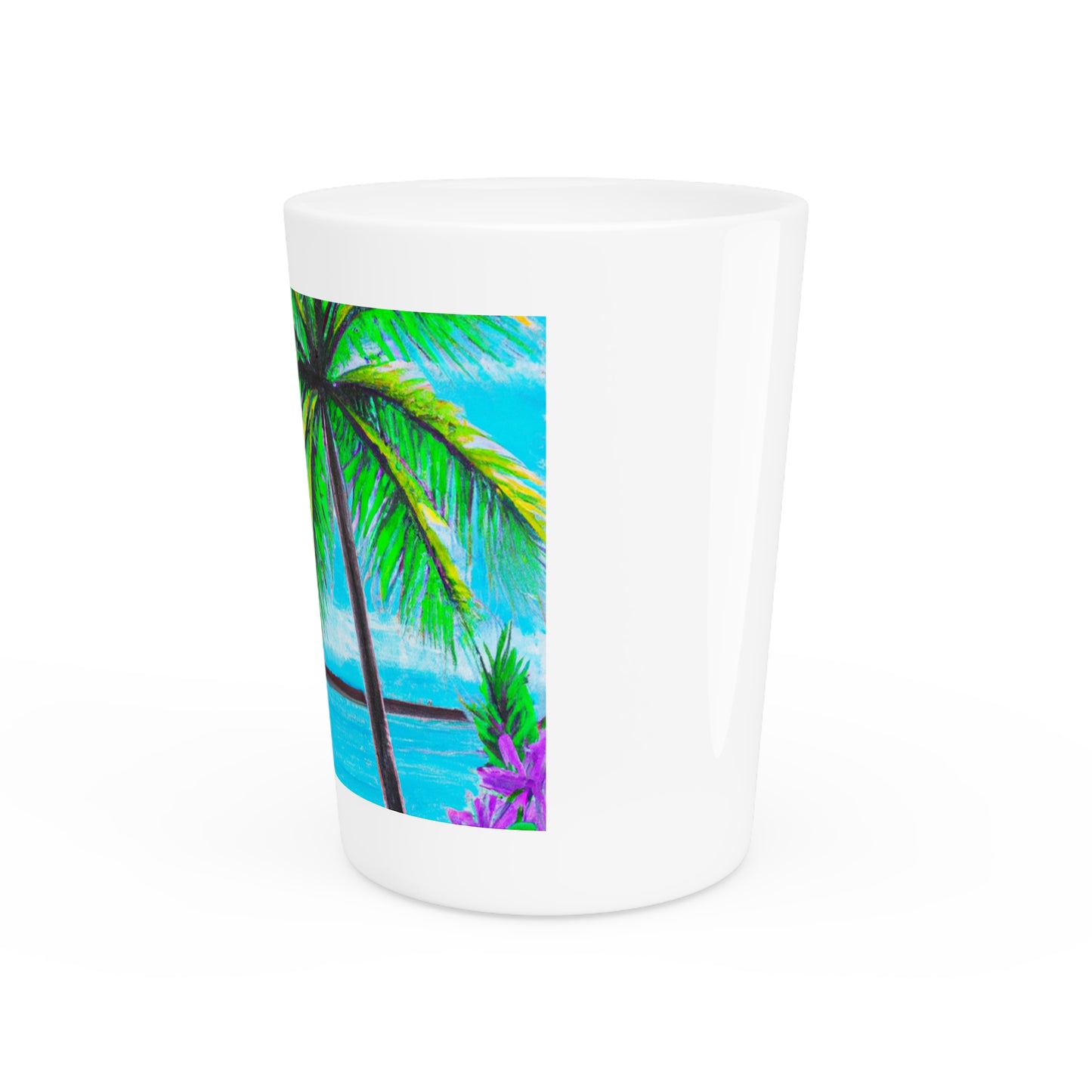 Ceramic Shot Glass - Calm Beach
