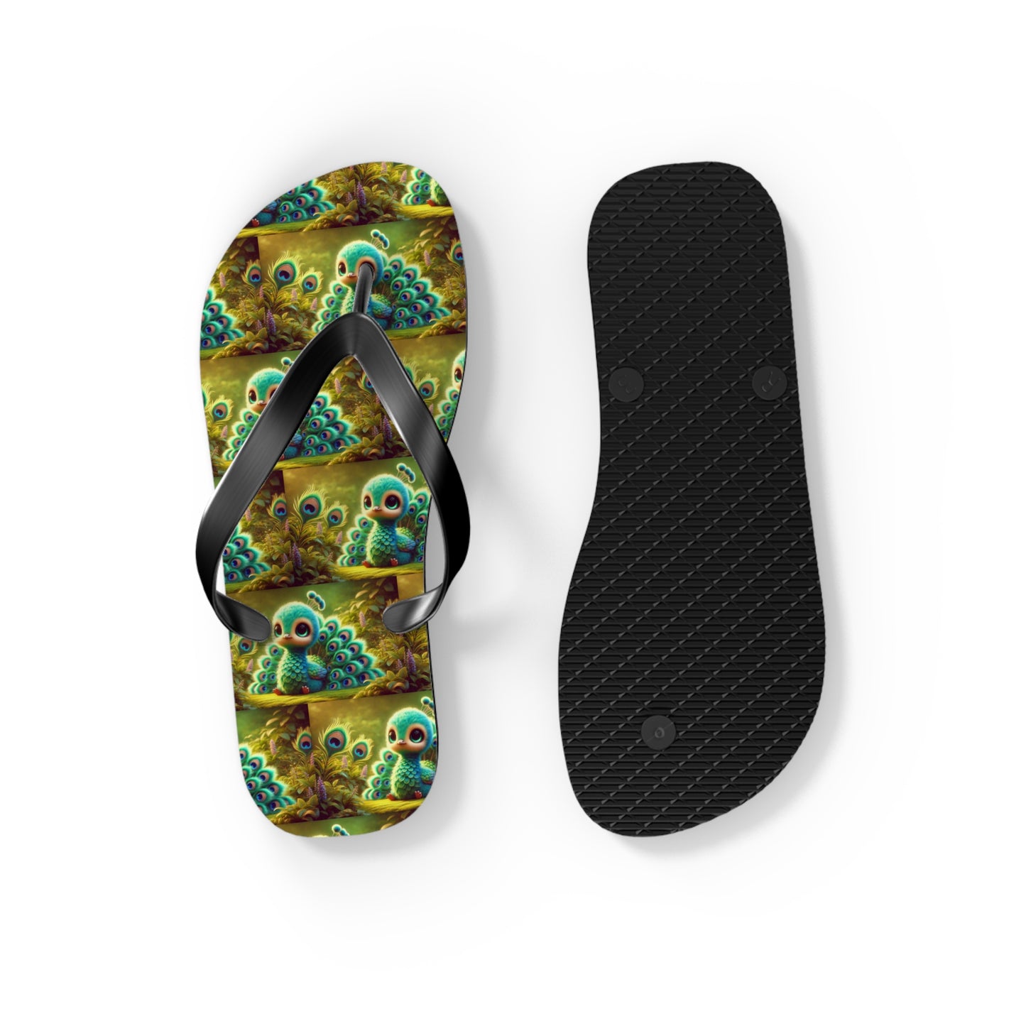 Flip Flops - Baby Peacock