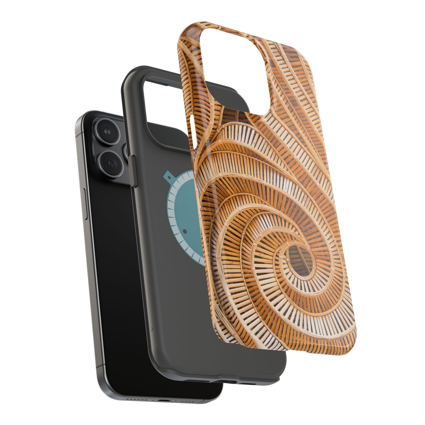 Magnetic Tough Cases, Natural Bamboo Spiral, Various Models