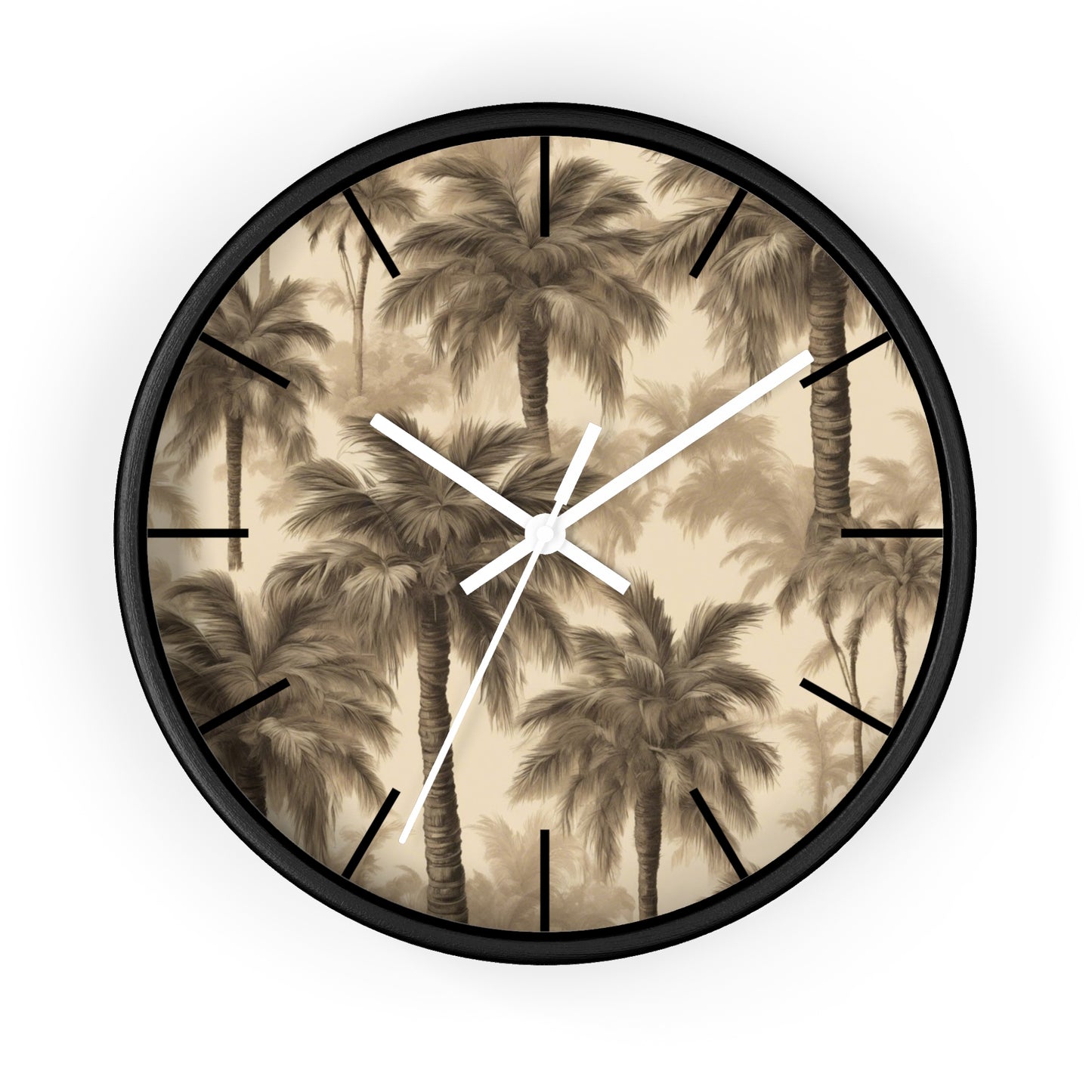 Wall Clock, Lisa's Fluffy Palms, Hands/Base Variants