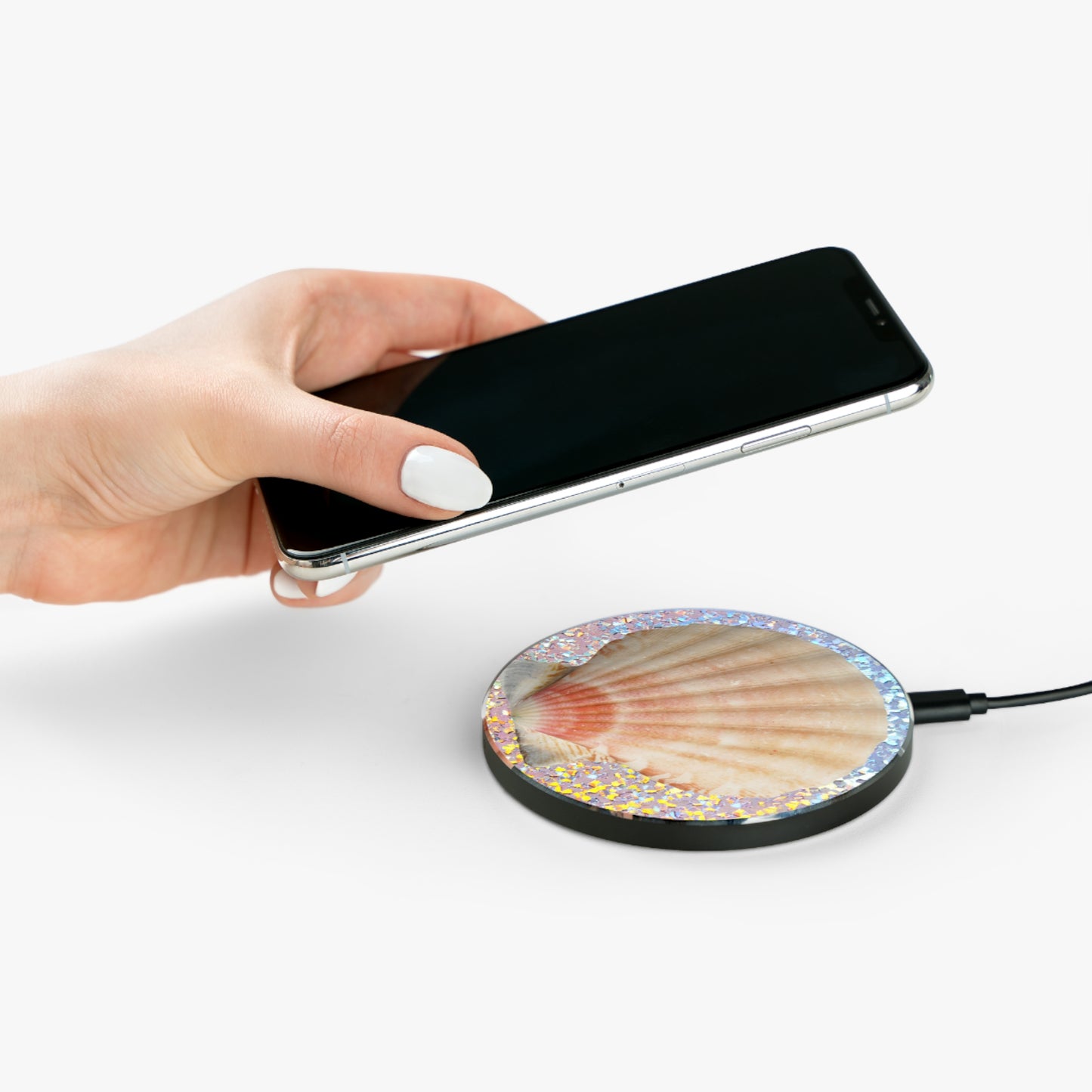 Wireless Charger - Disco Scallop