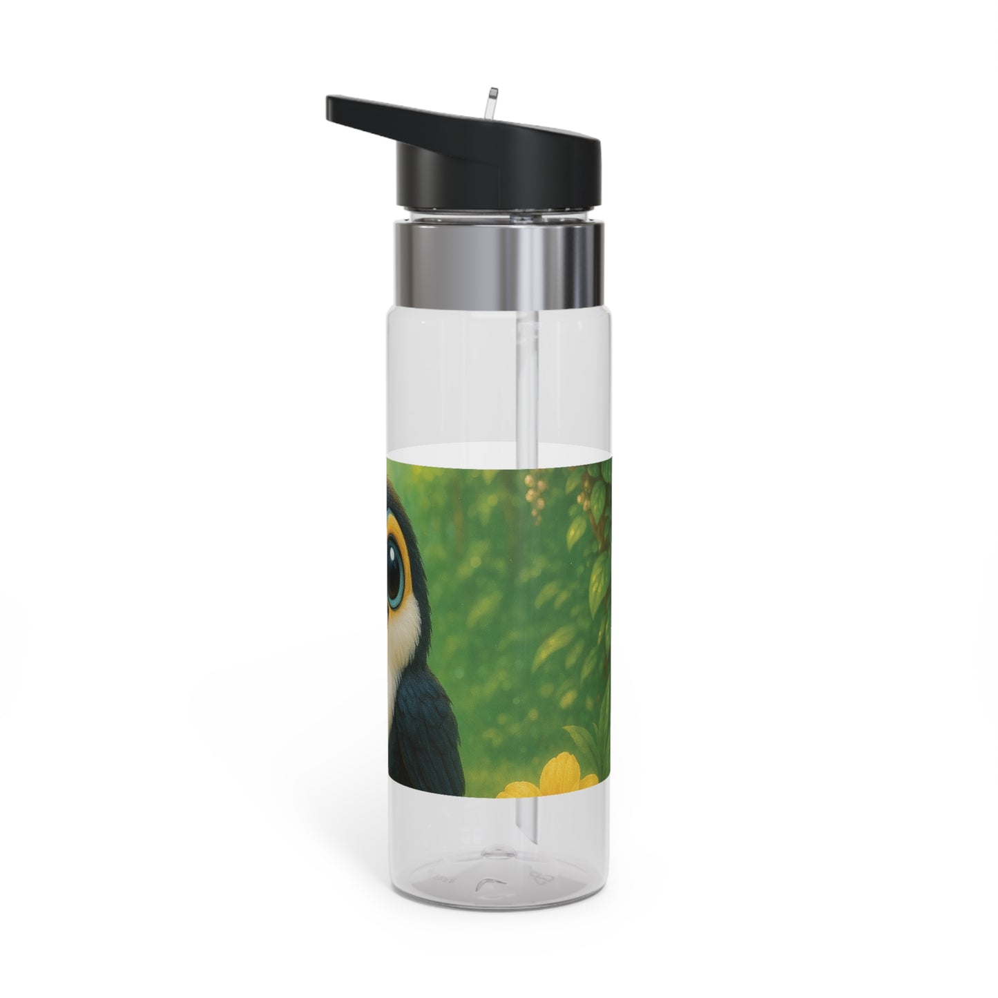 Tropical 20oz Tritan Sport Water Bottle -  Leakproof, Lightweight, BPA-Free / Baby Toucan