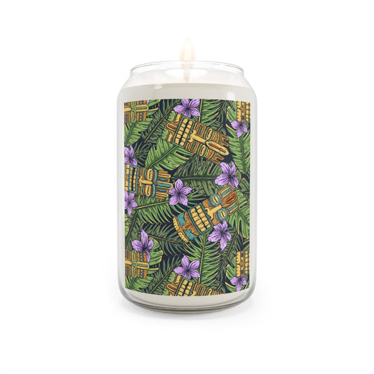 Scented Candle, 13.75oz - Tiki Purple Greenery