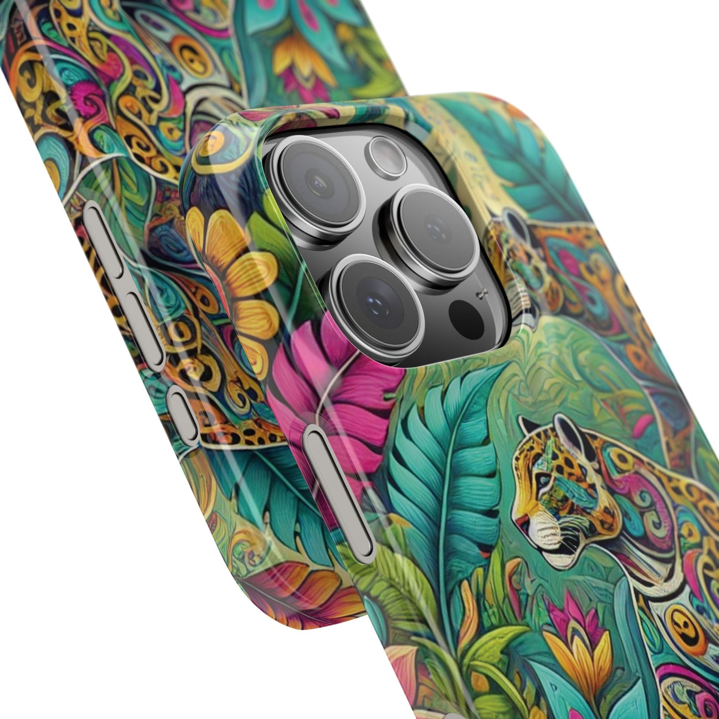 Slim Phone Cases - Jaguar Pop