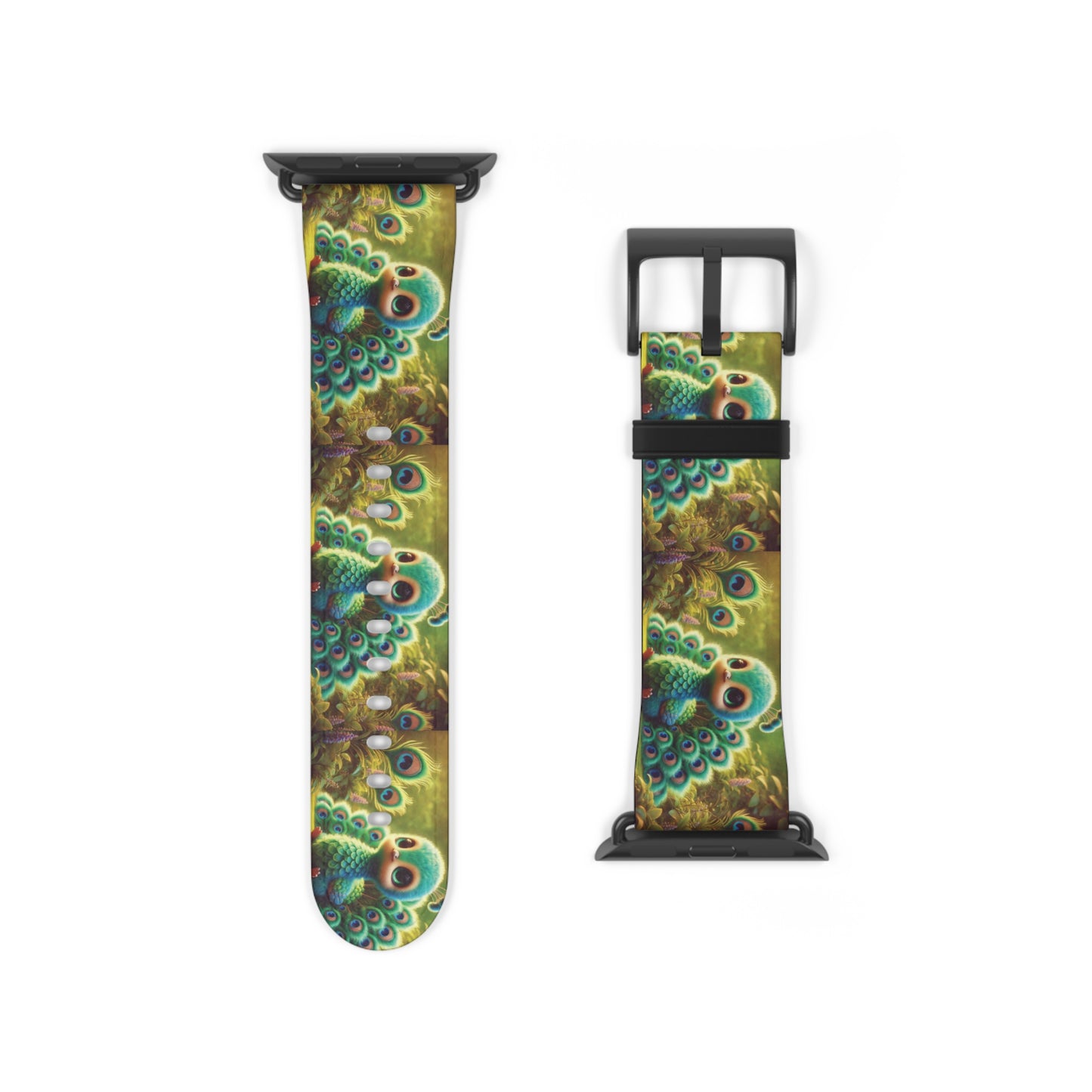 Apple Watch Band - Tropical Baby Peacock